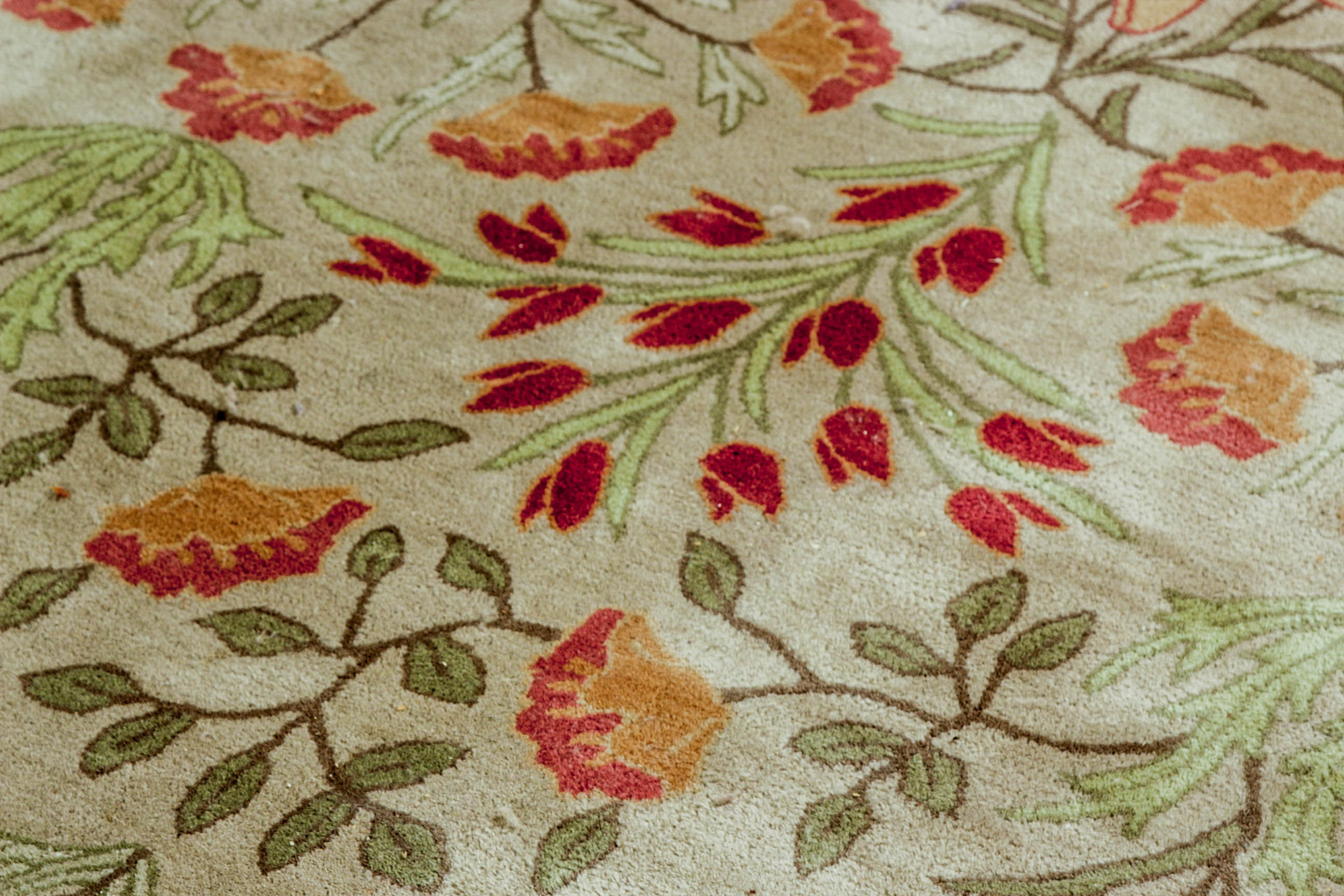 Tufted Pottery Barn "Tapis Adeline" Wool Area Rug