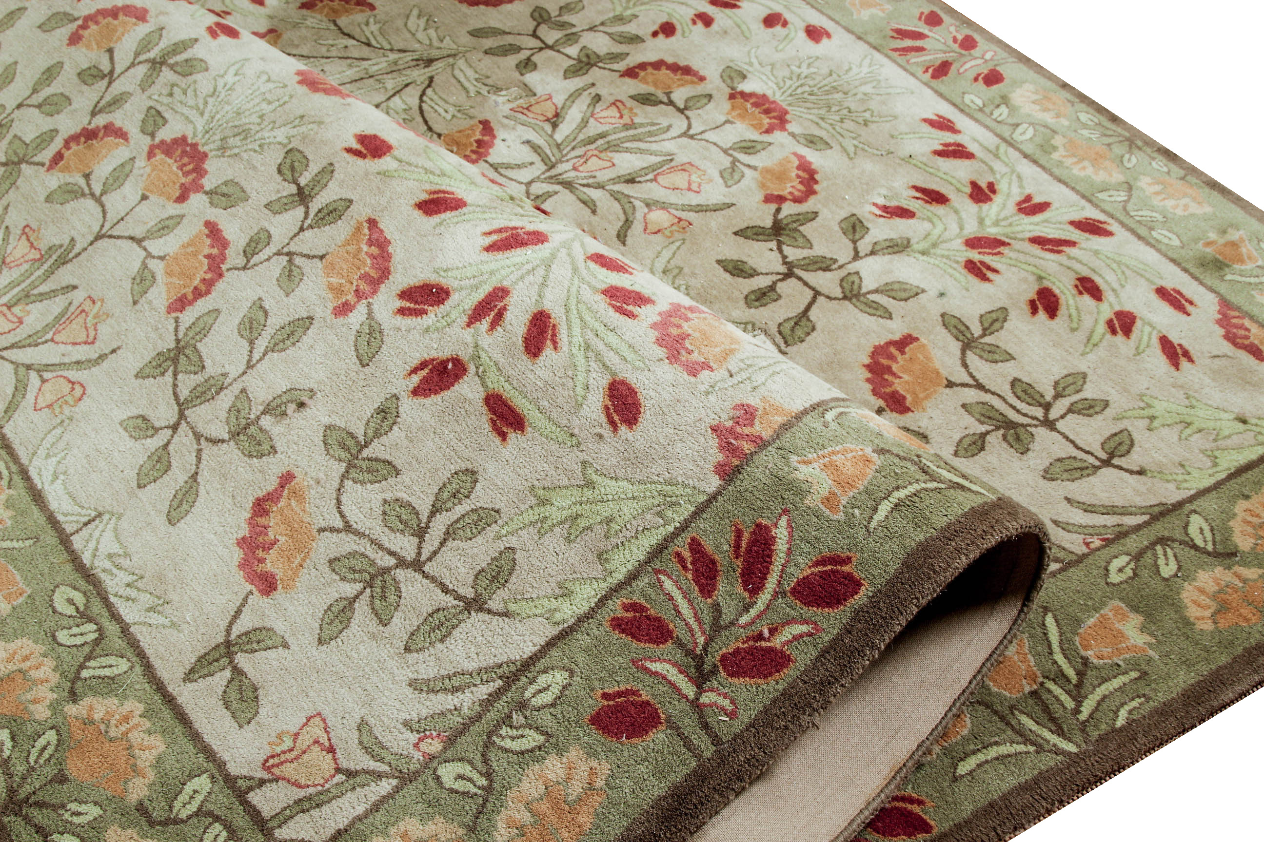 Tufted Pottery Barn "Tapis Adeline" Wool Area Rug