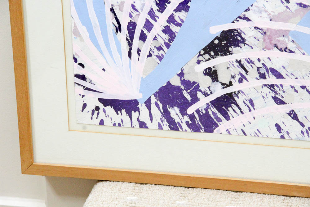 Edward Youkilis Original Acrylic on Paper Abstract