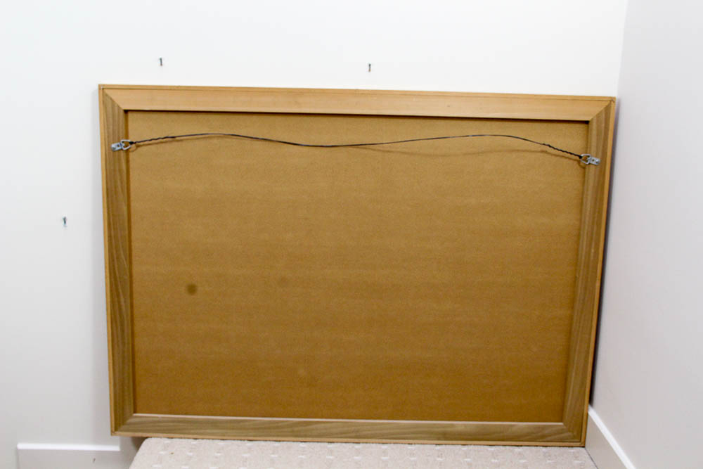 Edward Youkilis Original Acrylic on Paper Abstract