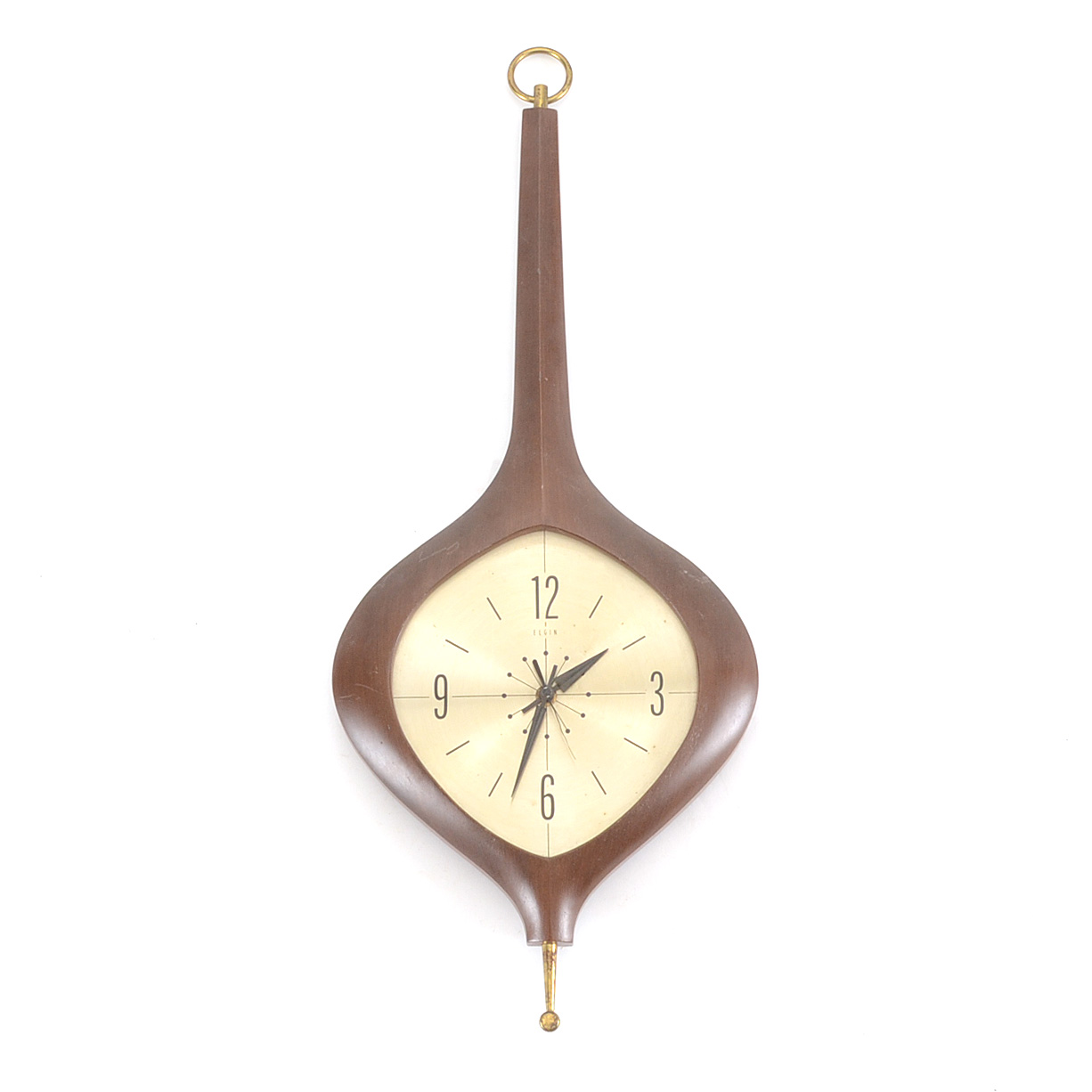 Elgin Mid Century Modern Wall Clock