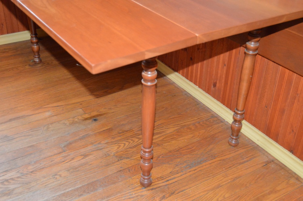 Leopold Stickley Cherry Drop Leaf  Dining Table