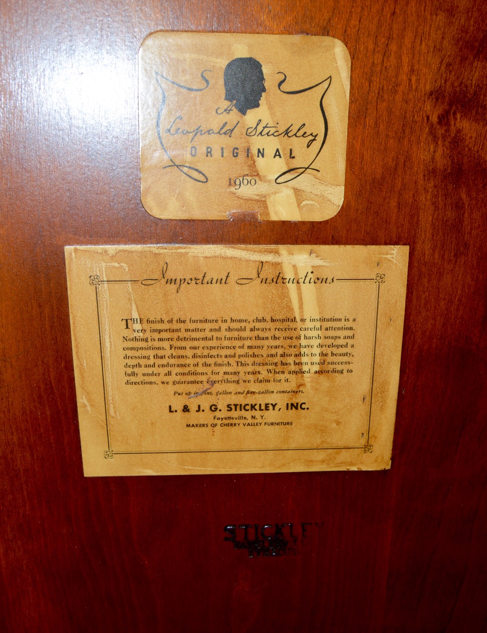 Leopold Stickley Cherry Drop Leaf  Dining Table