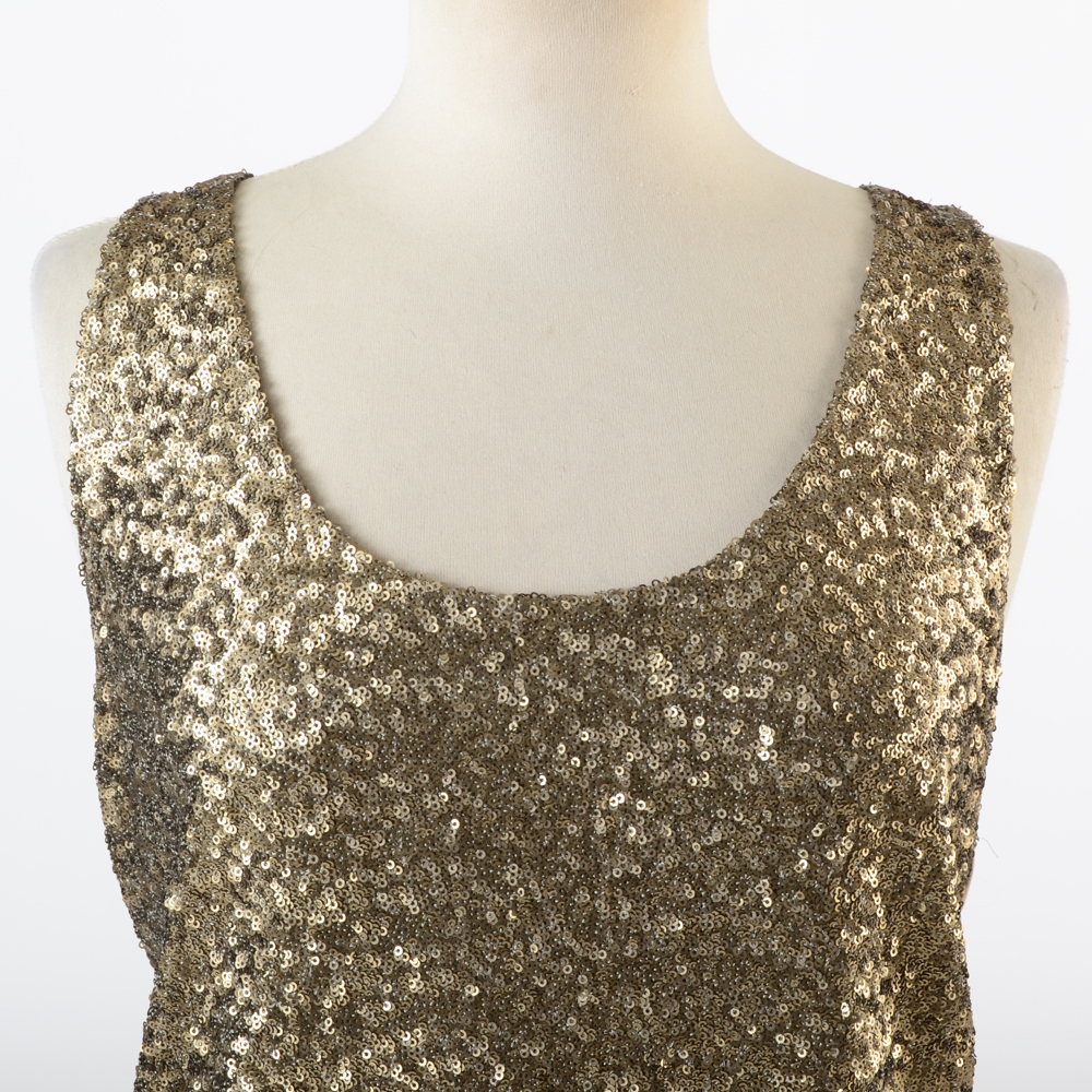 Elie Tahari Embellished Sequined Top and Escada Pants