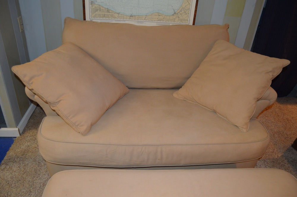Sealy Sleeper Loveseat with Ottoman