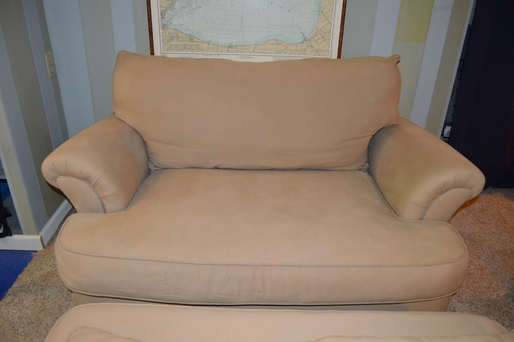 Sealy Sleeper Loveseat with Ottoman