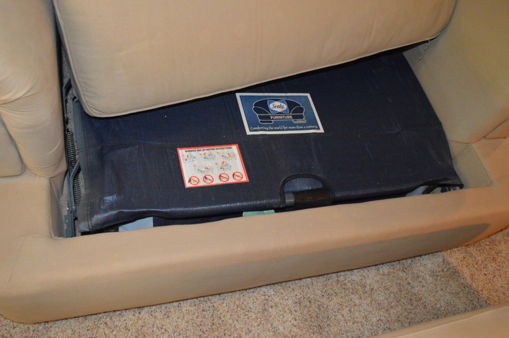 Sealy Sleeper Loveseat with Ottoman