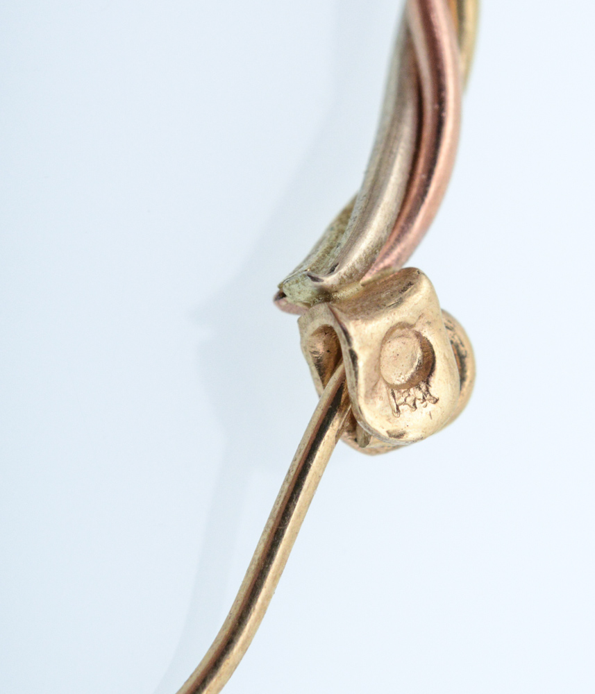 14K Yellow Gold Hoop Earrings