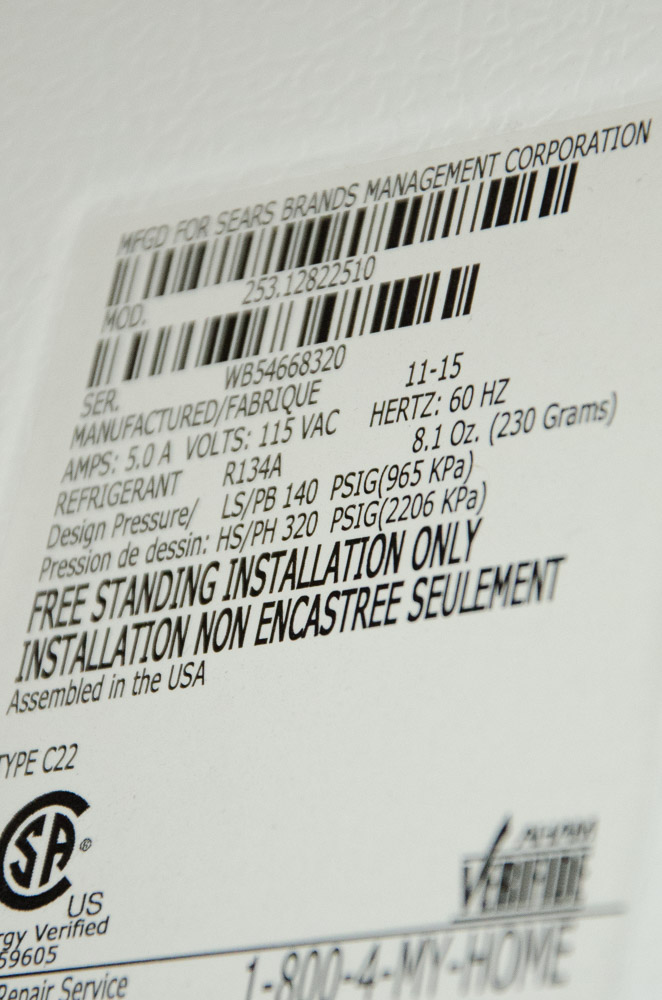 Kenmore 21.6 Cubic Foot Commercial Chest Freezer