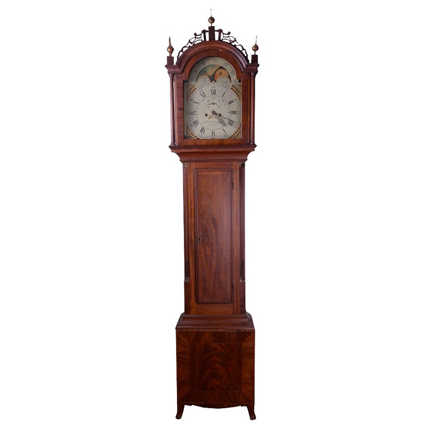 Abel B. Eastman Belfast Grandfather Clock