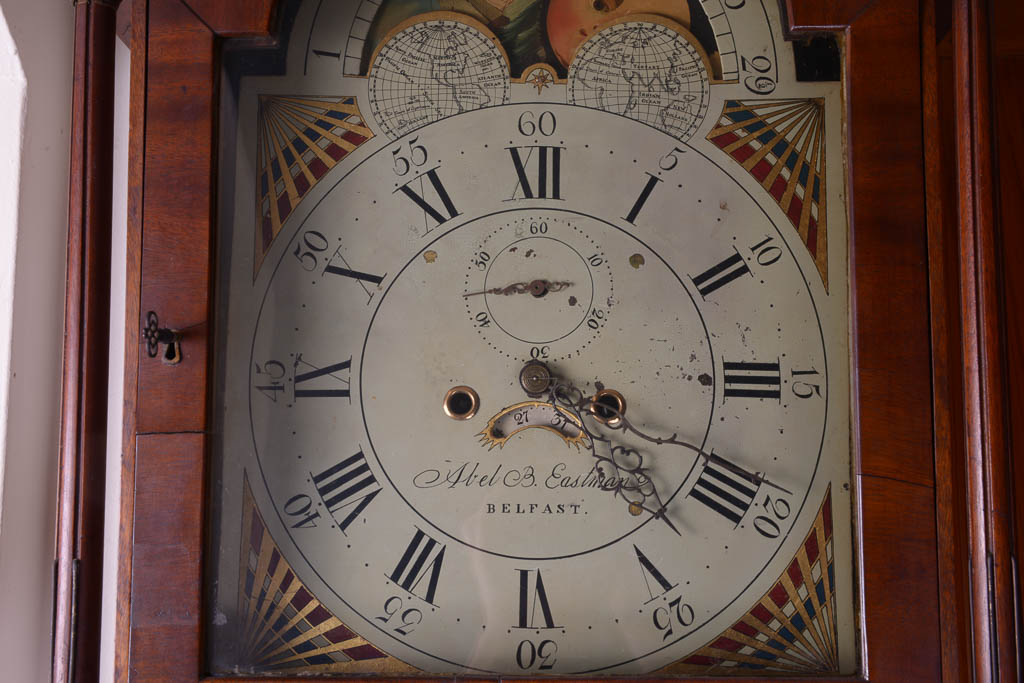 Abel B. Eastman Belfast Grandfather Clock