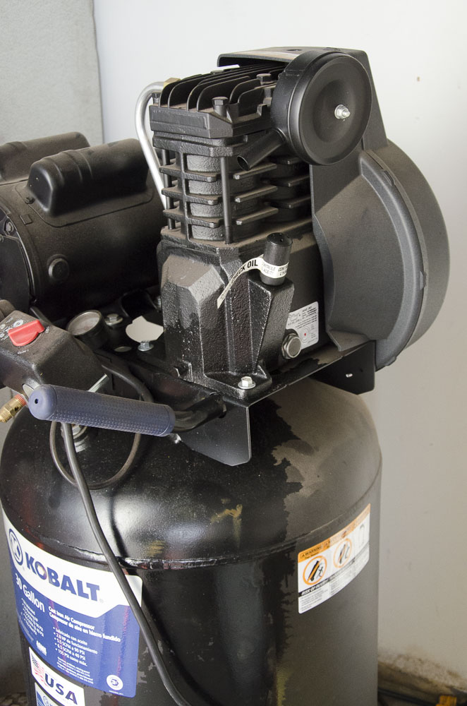 Kobalt 30 Gallon Cast Iron Air Compressor