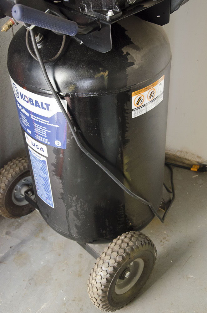 Kobalt 30 Gallon Cast Iron Air Compressor