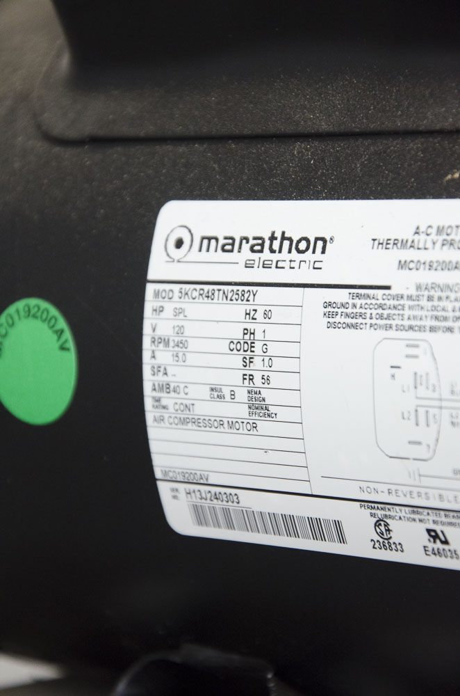 Kobalt 30 Gallon Cast Iron Air Compressor