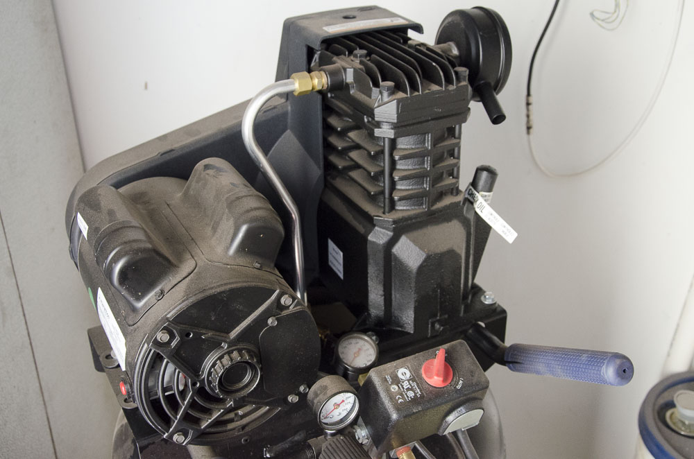 Kobalt 30 Gallon Cast Iron Air Compressor