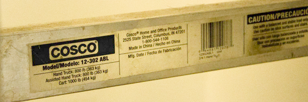 COSCO 3-In-1 Aluminum Hand Truck