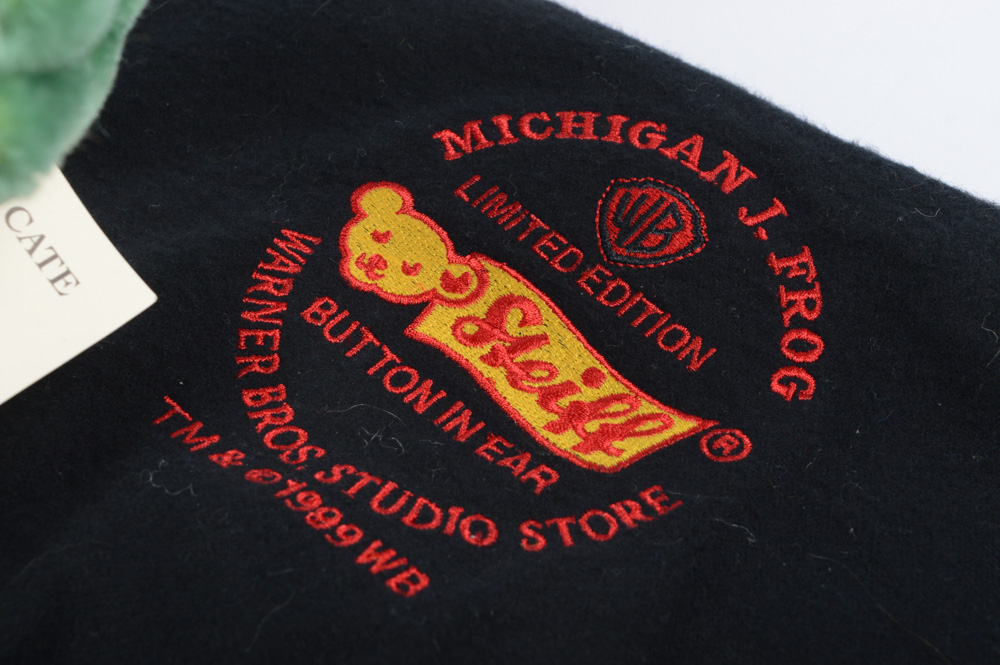 Steiff Limited Edition Michigan J. Frog Stuffed Figure with COA