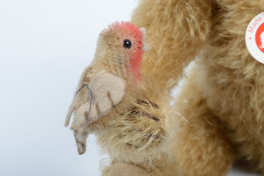 Steiff Limited Edition "Romance" Teddy Bear and Bird