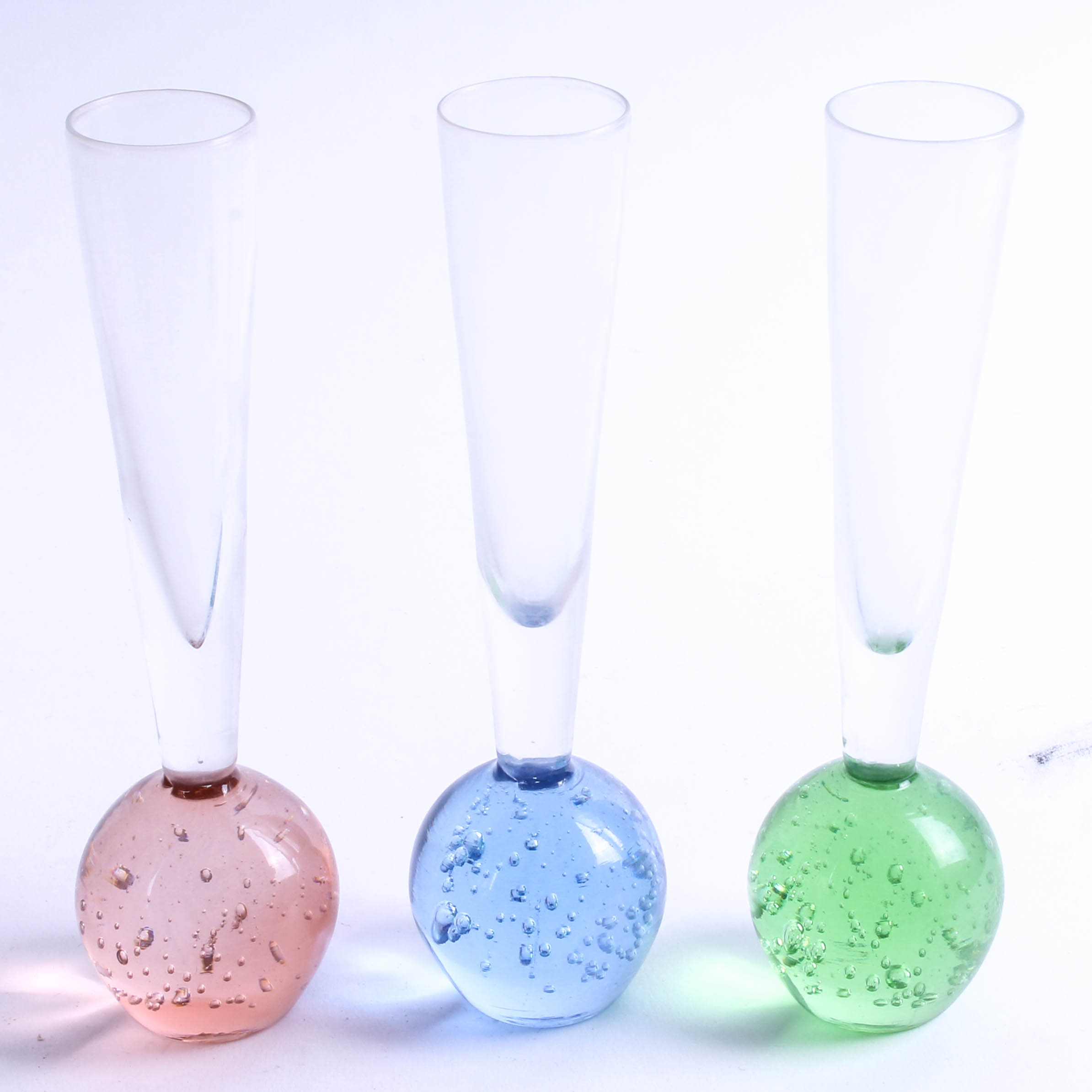 Collection of Glass Vases and Perfume Bottles