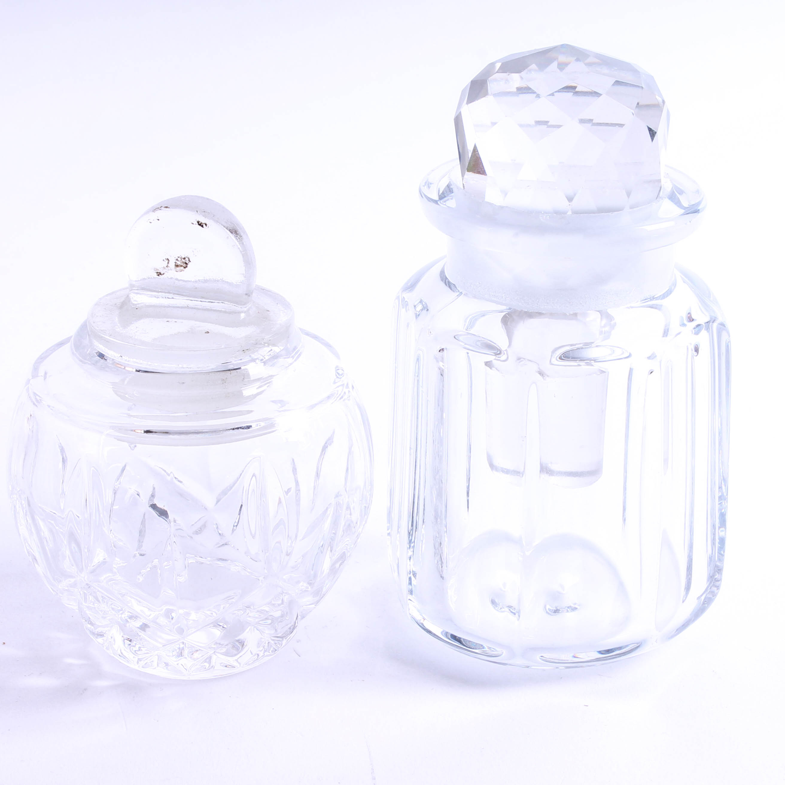 Collection of Glass Vases and Perfume Bottles