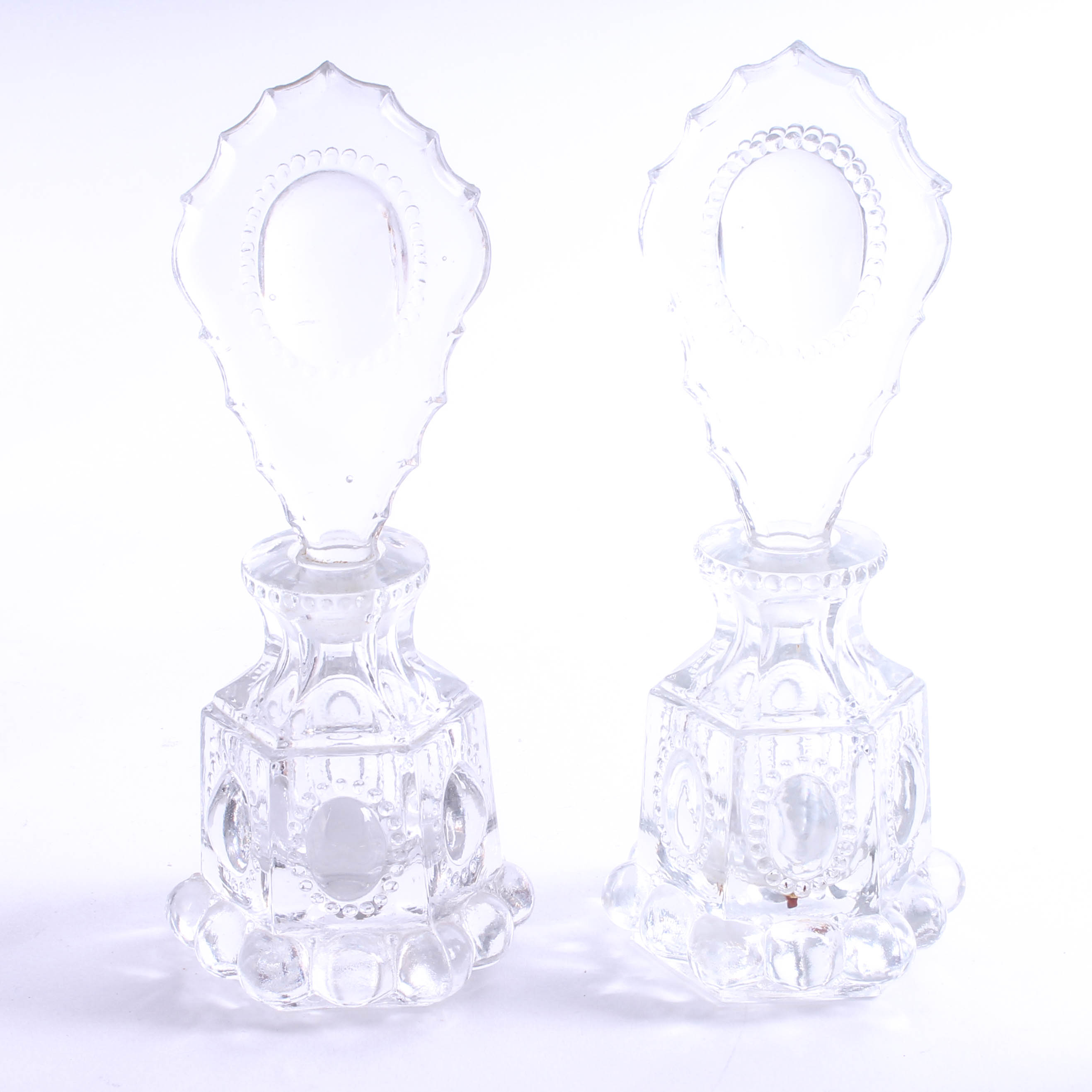 Collection of Glass Vases and Perfume Bottles