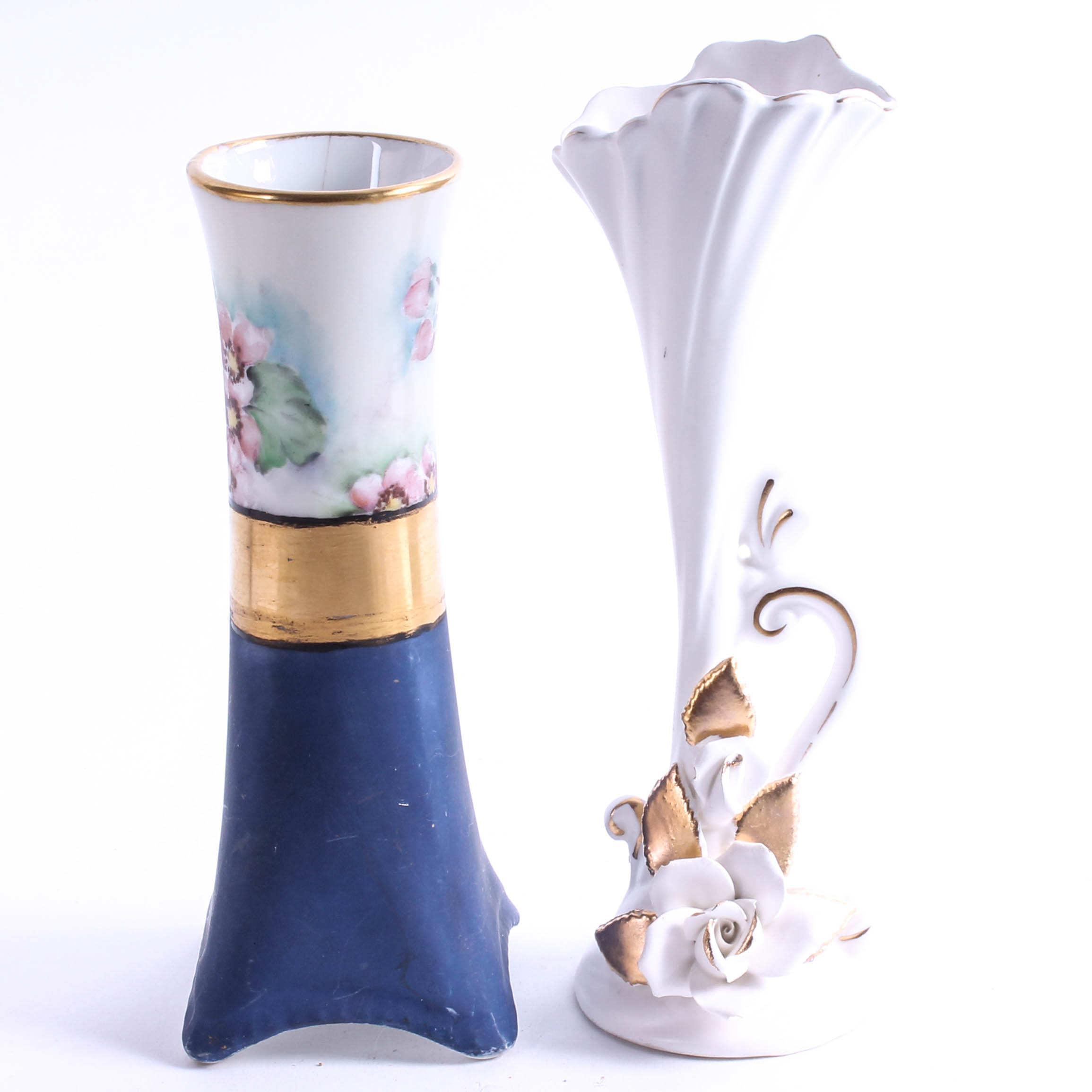 Collection of Glass Vases and Perfume Bottles