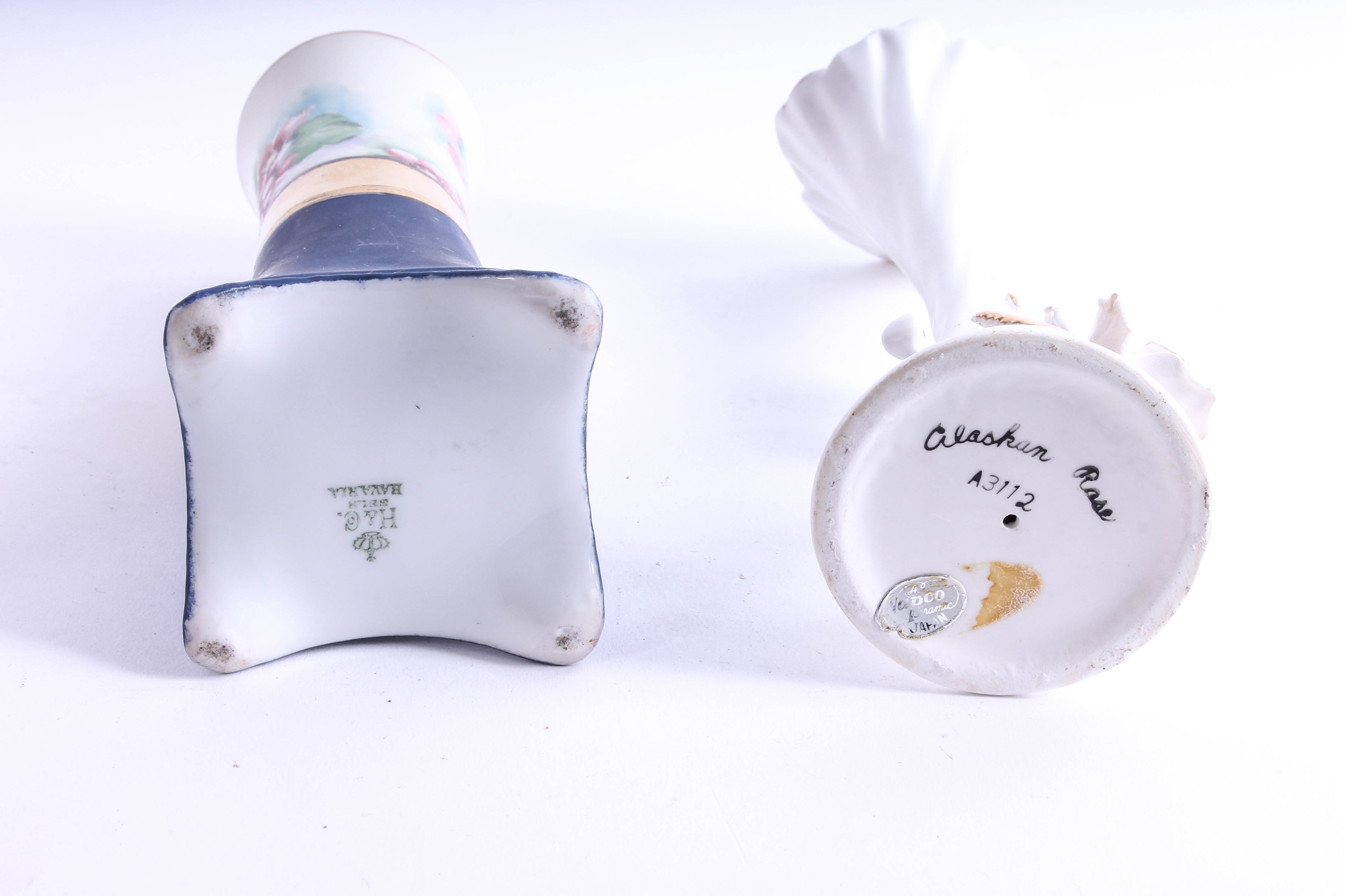 Collection of Glass Vases and Perfume Bottles