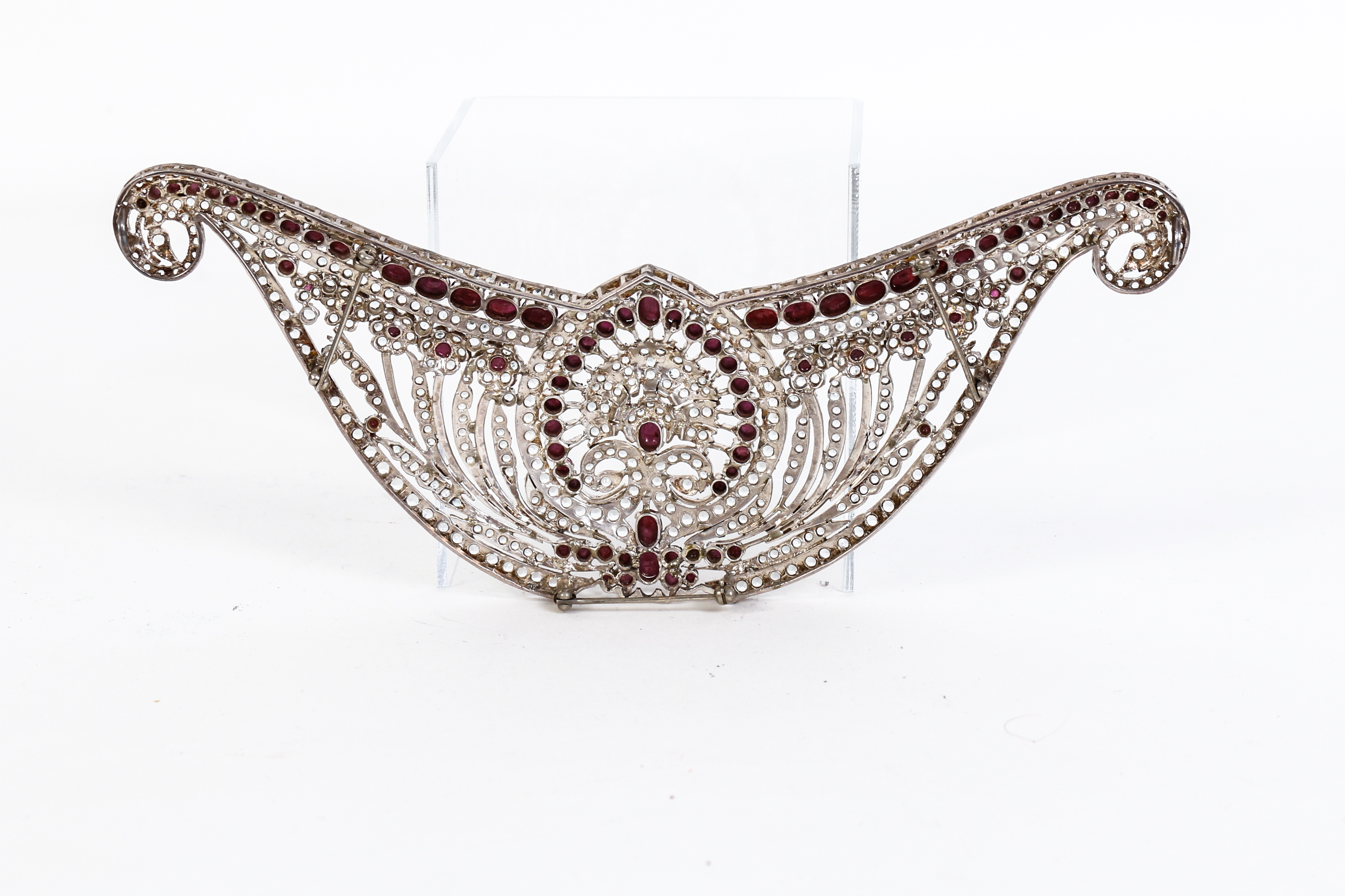 One of a Kind Joseph Holland Ruby,Quartz and Sterling Jewelry Set