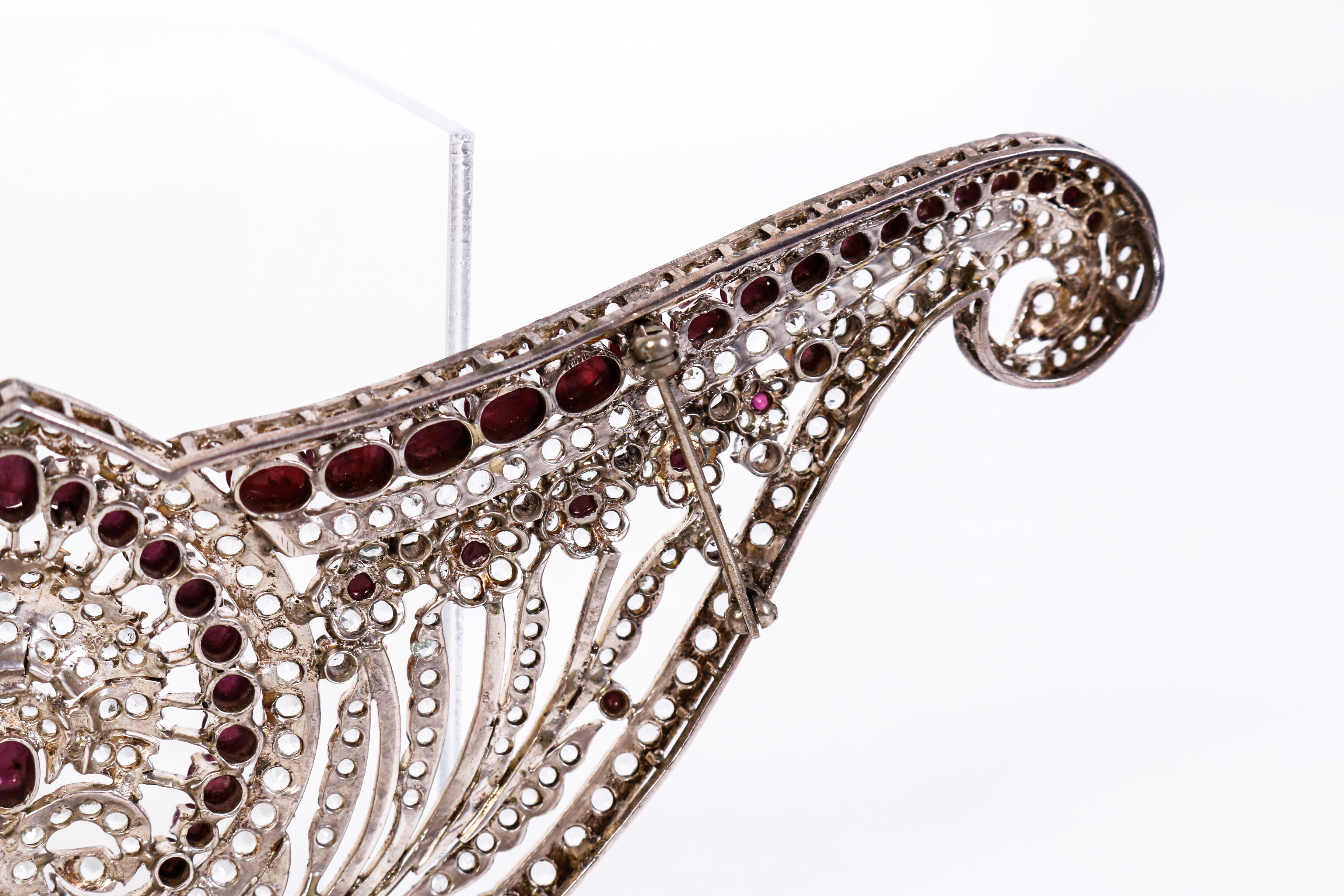 One of a Kind Joseph Holland Ruby,Quartz and Sterling Jewelry Set