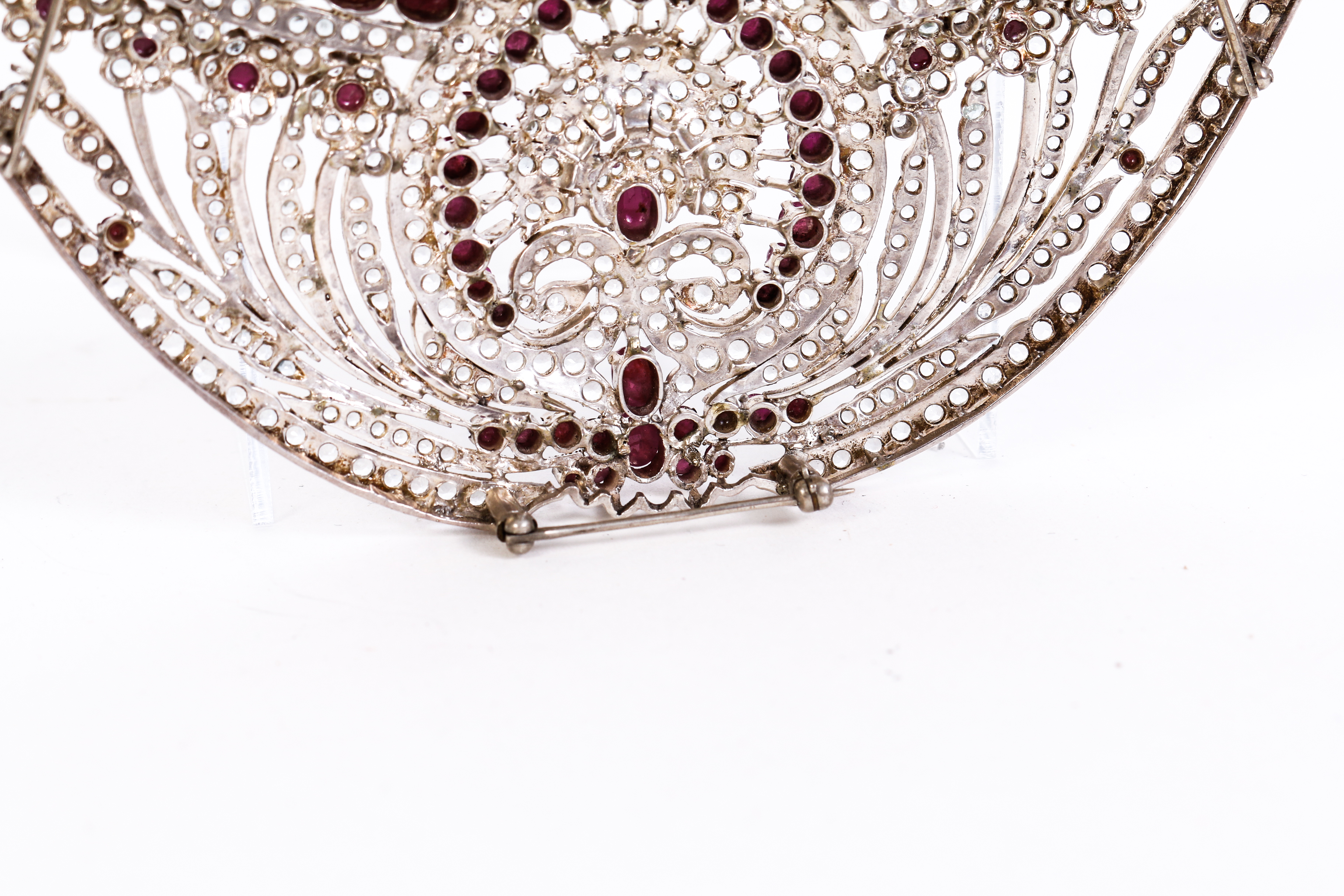 One of a Kind Joseph Holland Ruby,Quartz and Sterling Jewelry Set