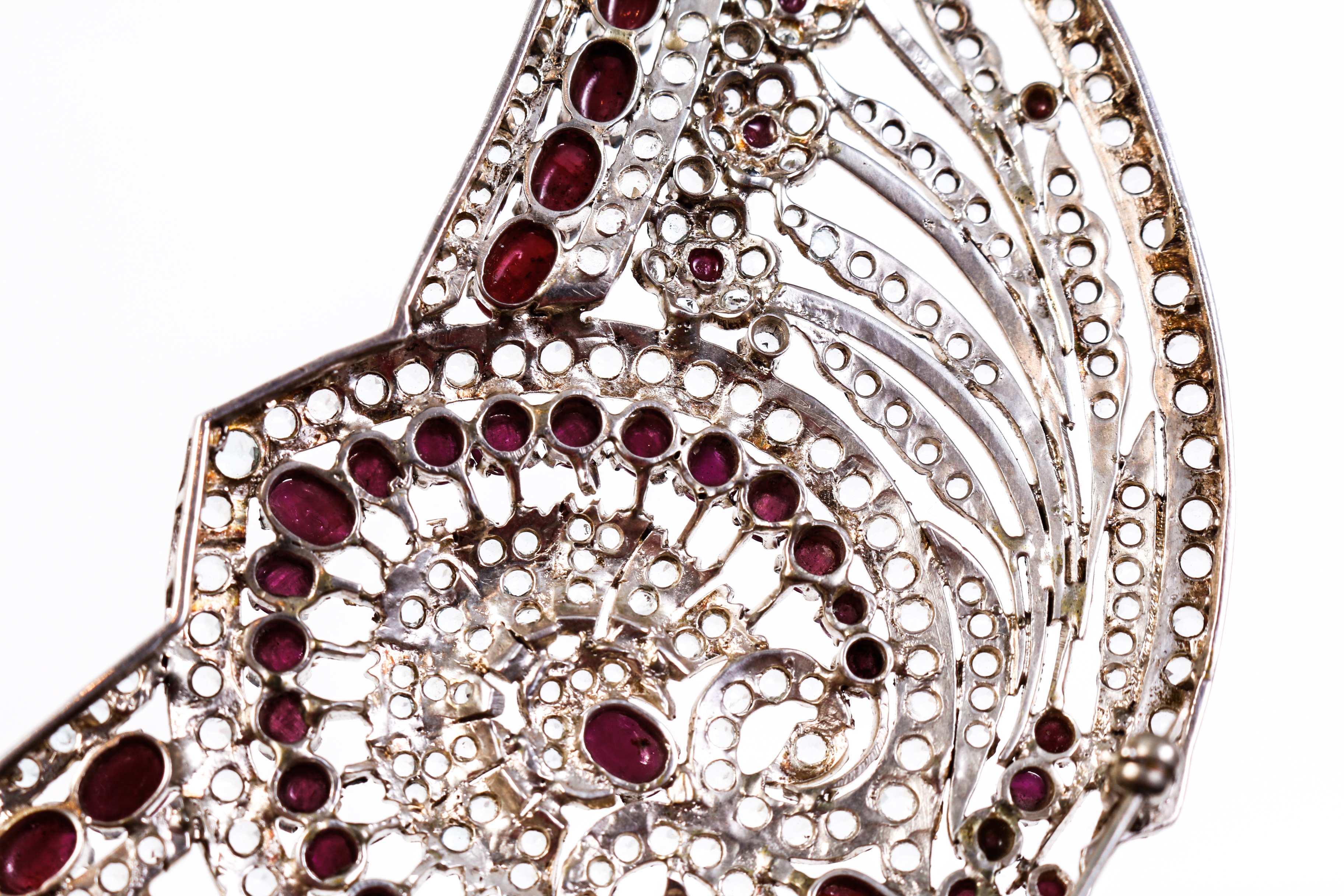 One of a Kind Joseph Holland Ruby,Quartz and Sterling Jewelry Set