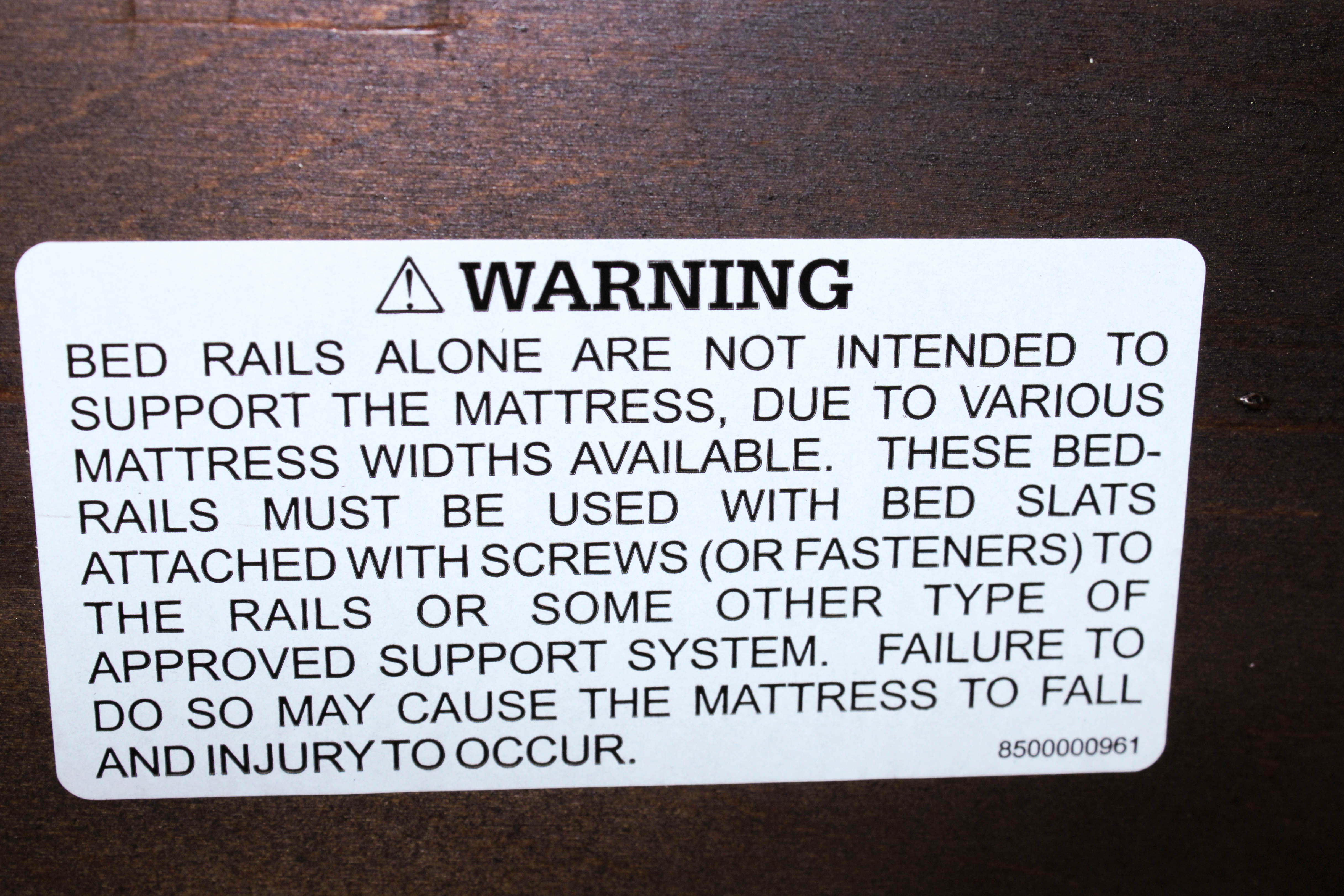 Stanley Furniture "Young America" Full Size Sleigh Bed Frame