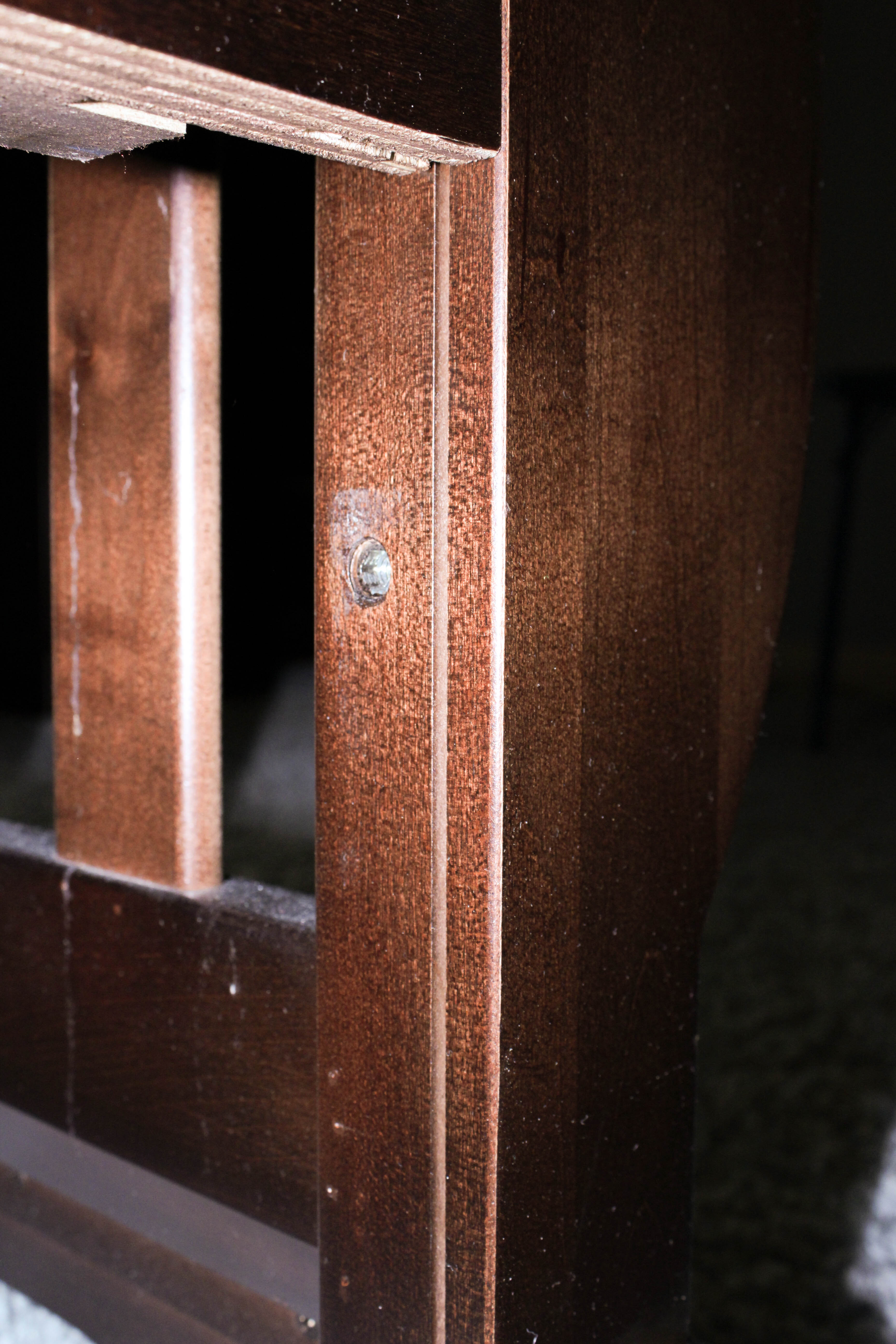 Stanley Furniture "Young America" Full Size Sleigh Bed Frame