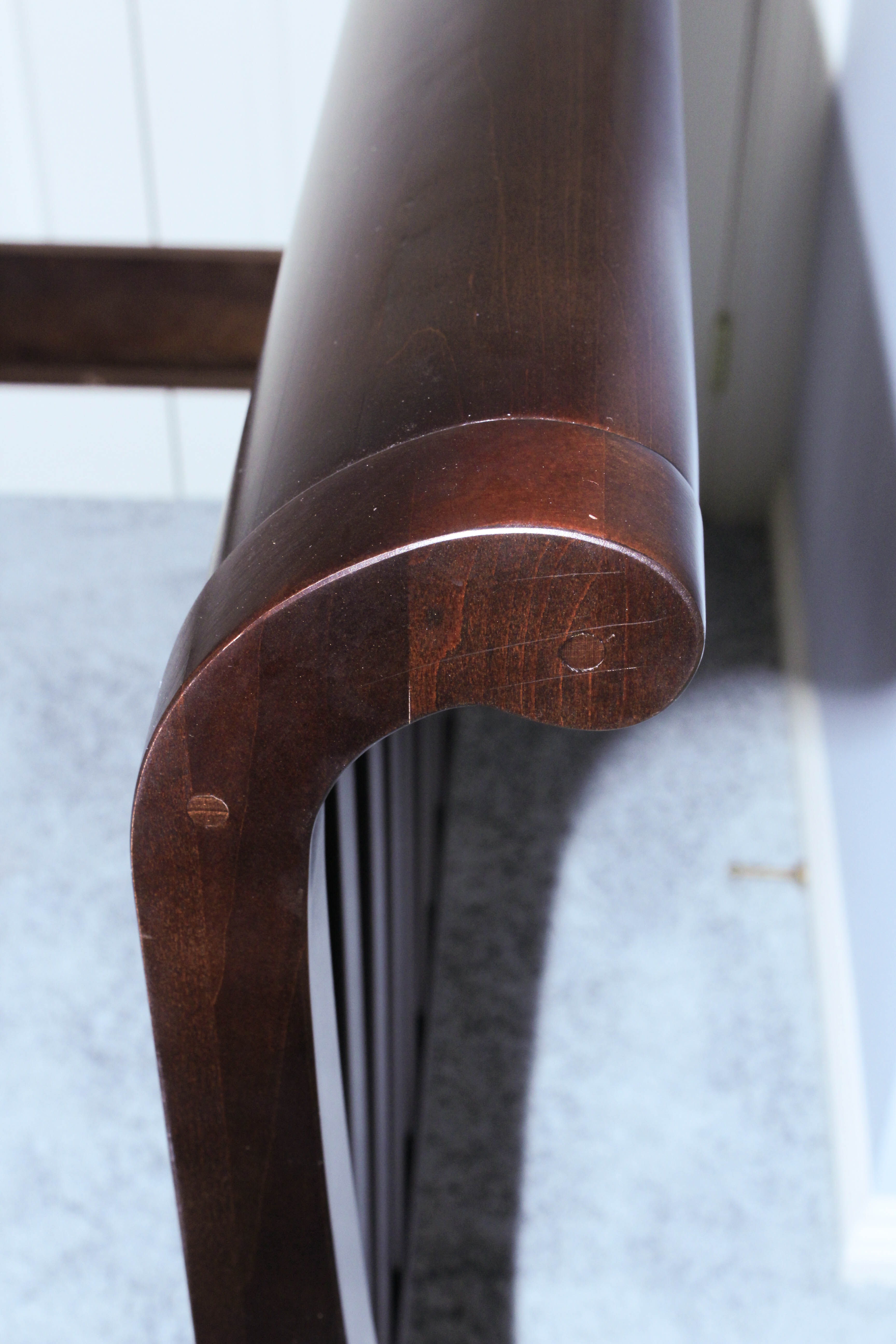 Stanley Furniture "Young America" Full Size Sleigh Bed Frame