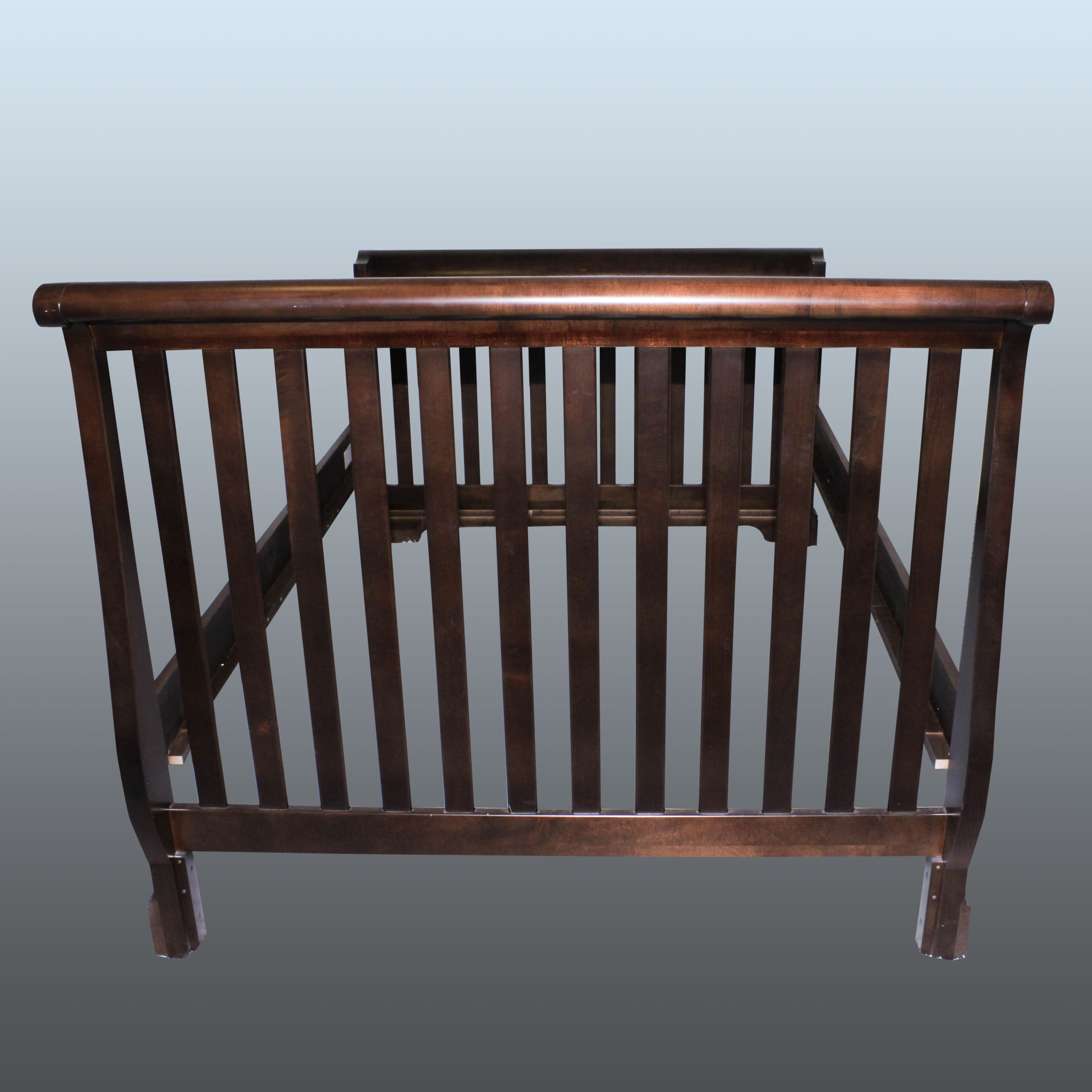 Stanley Furniture "Young America" Full Size Sleigh Bed Frame