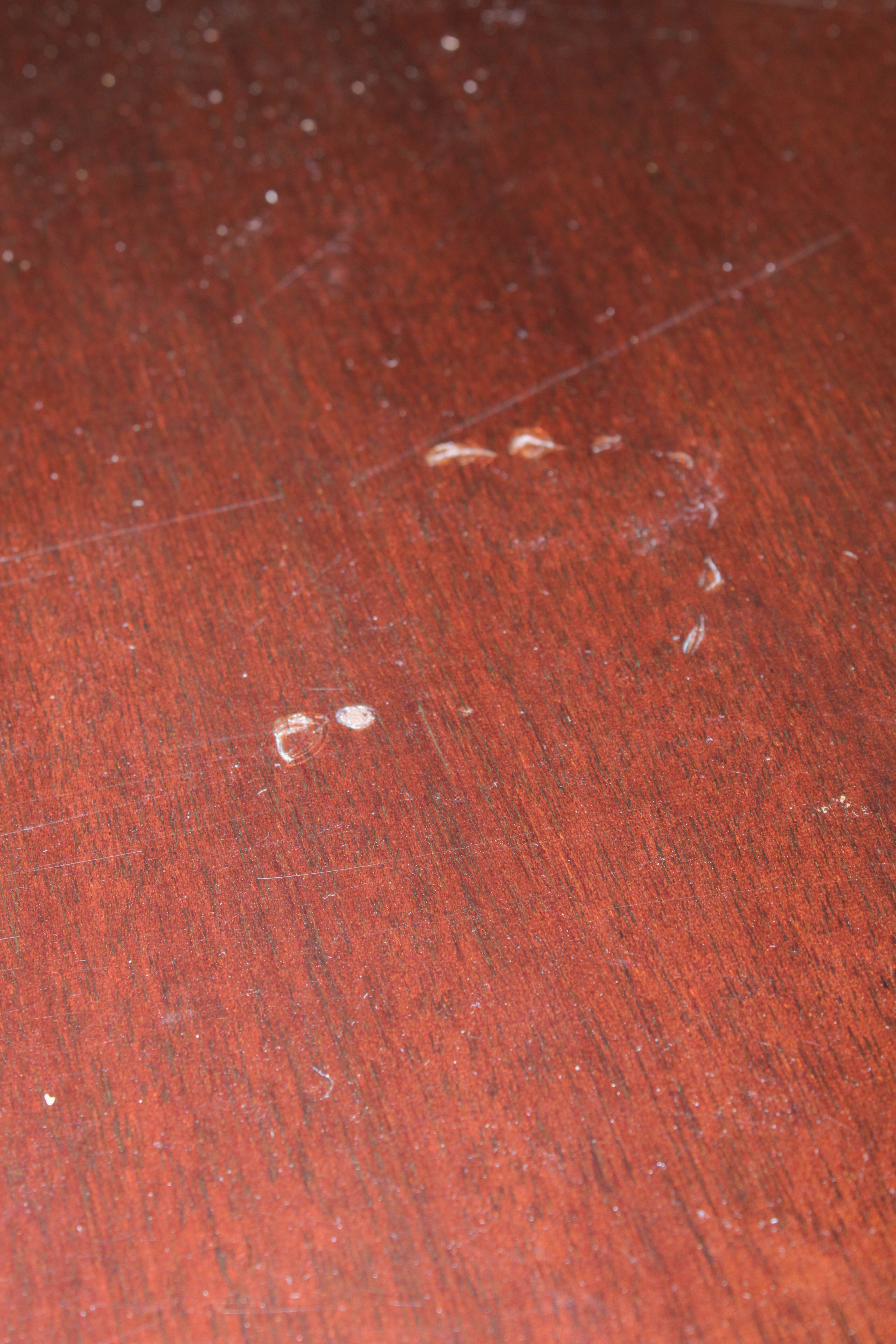 Hickory White Hepplewhite Style Dining Table and Chairs