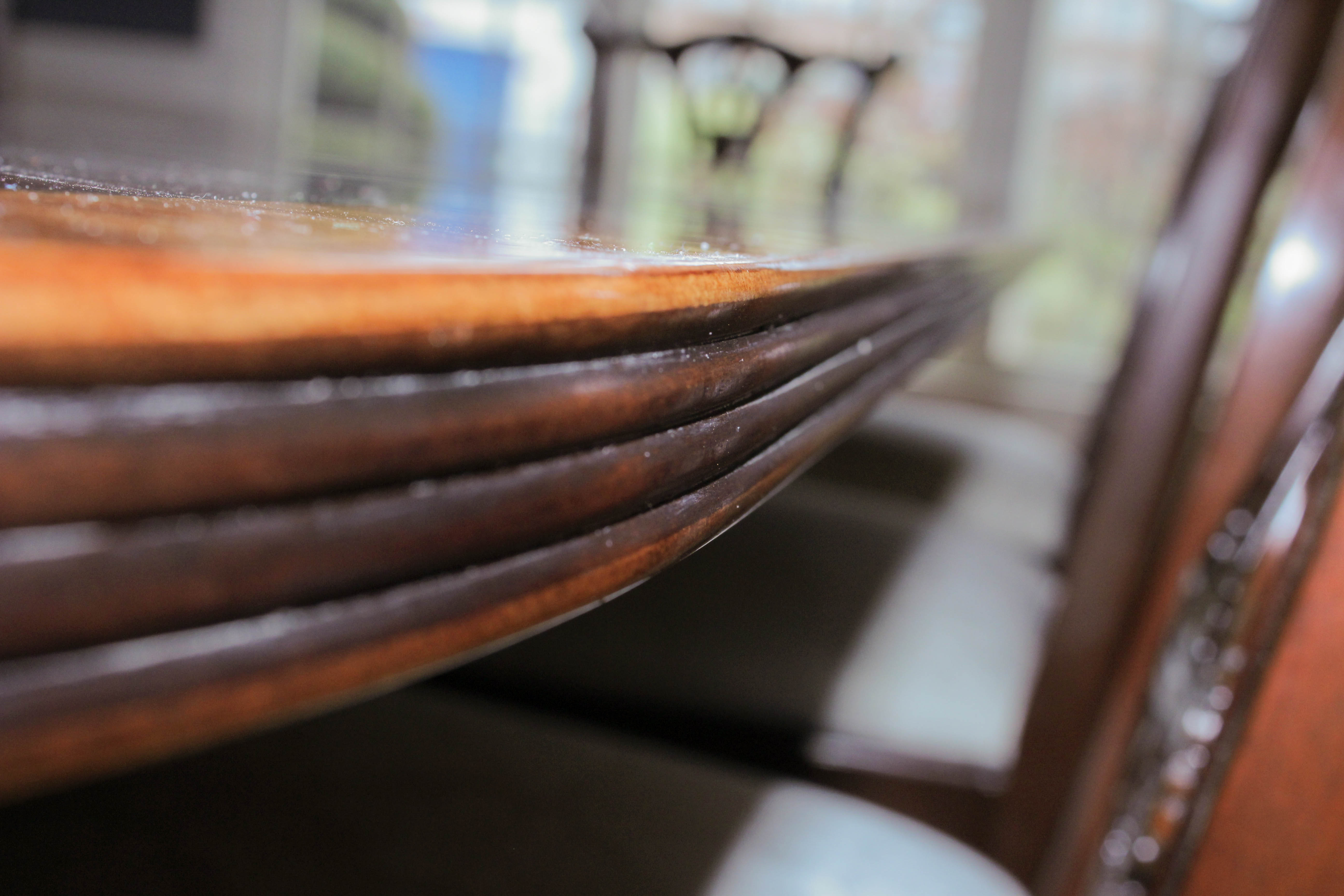 Hickory White Hepplewhite Style Dining Table and Chairs