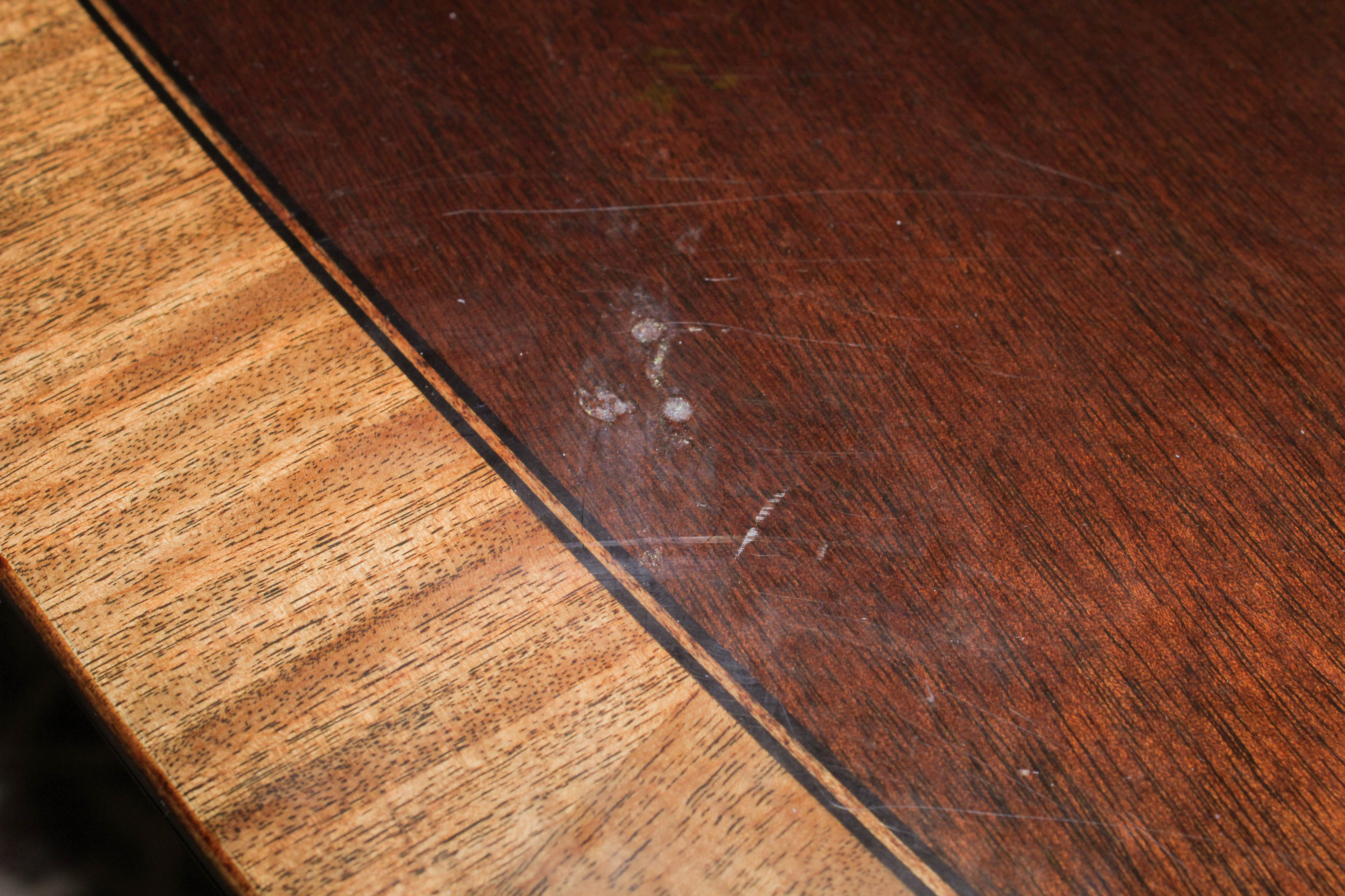 Hickory White Hepplewhite Style Dining Table and Chairs