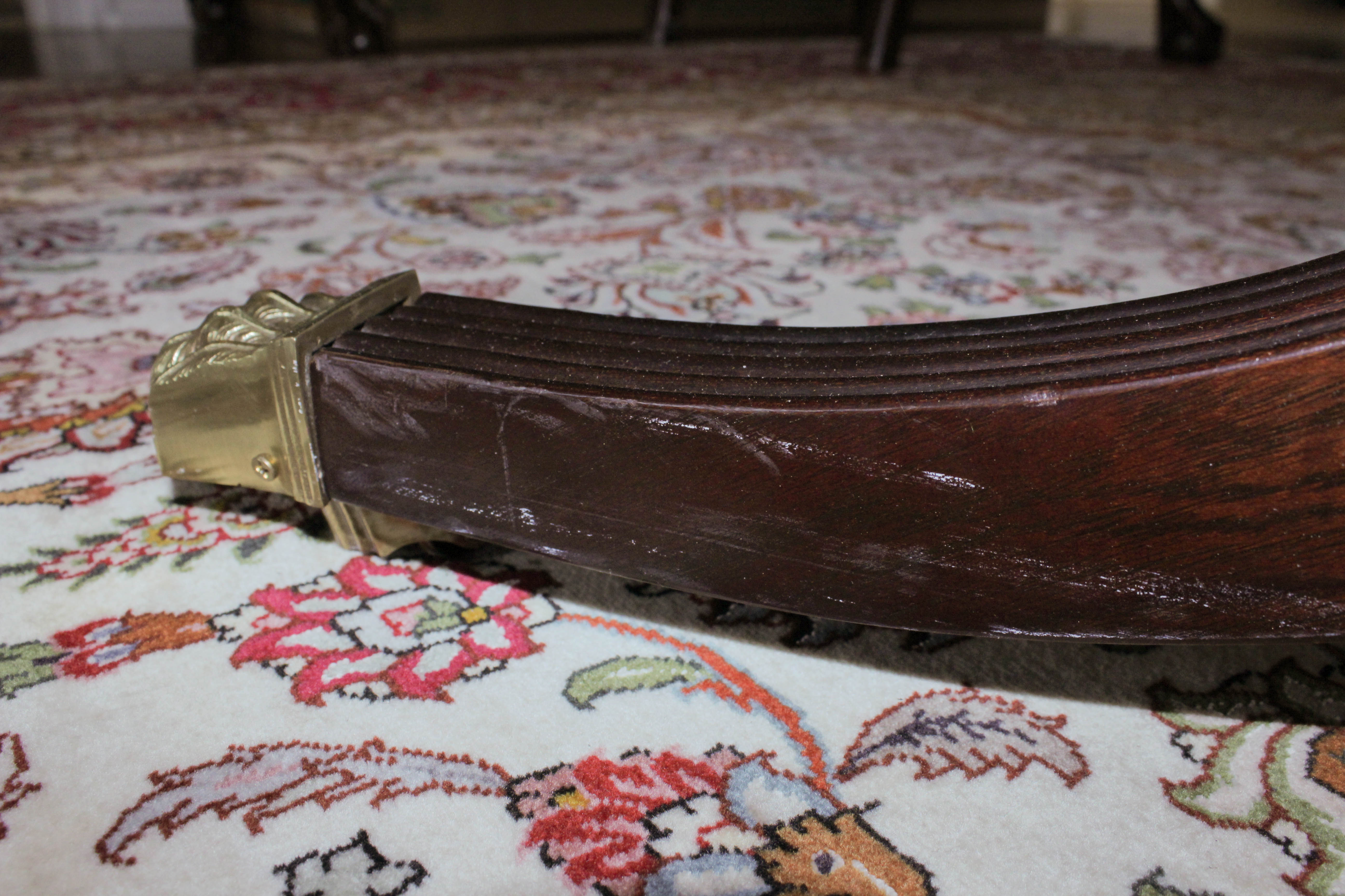 Hickory White Hepplewhite Style Dining Table and Chairs