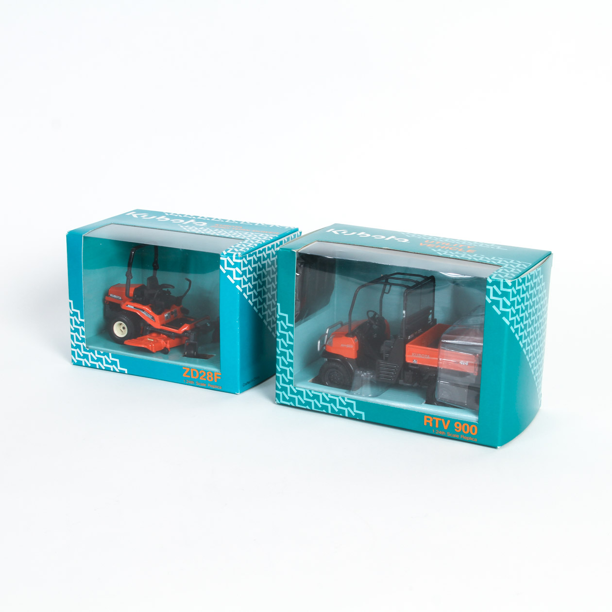 Pair of Kubota Toy Vehicles