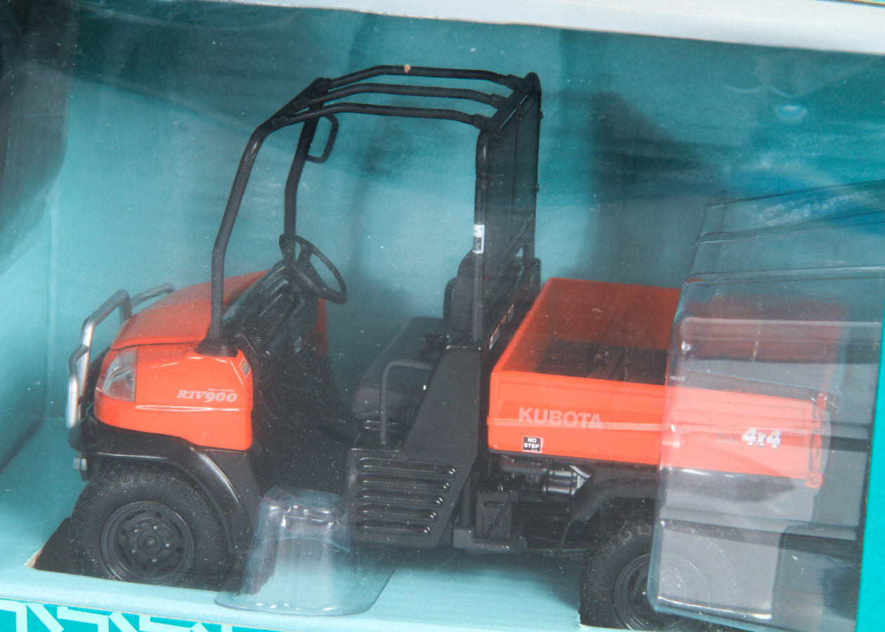 Pair of Kubota Toy Vehicles