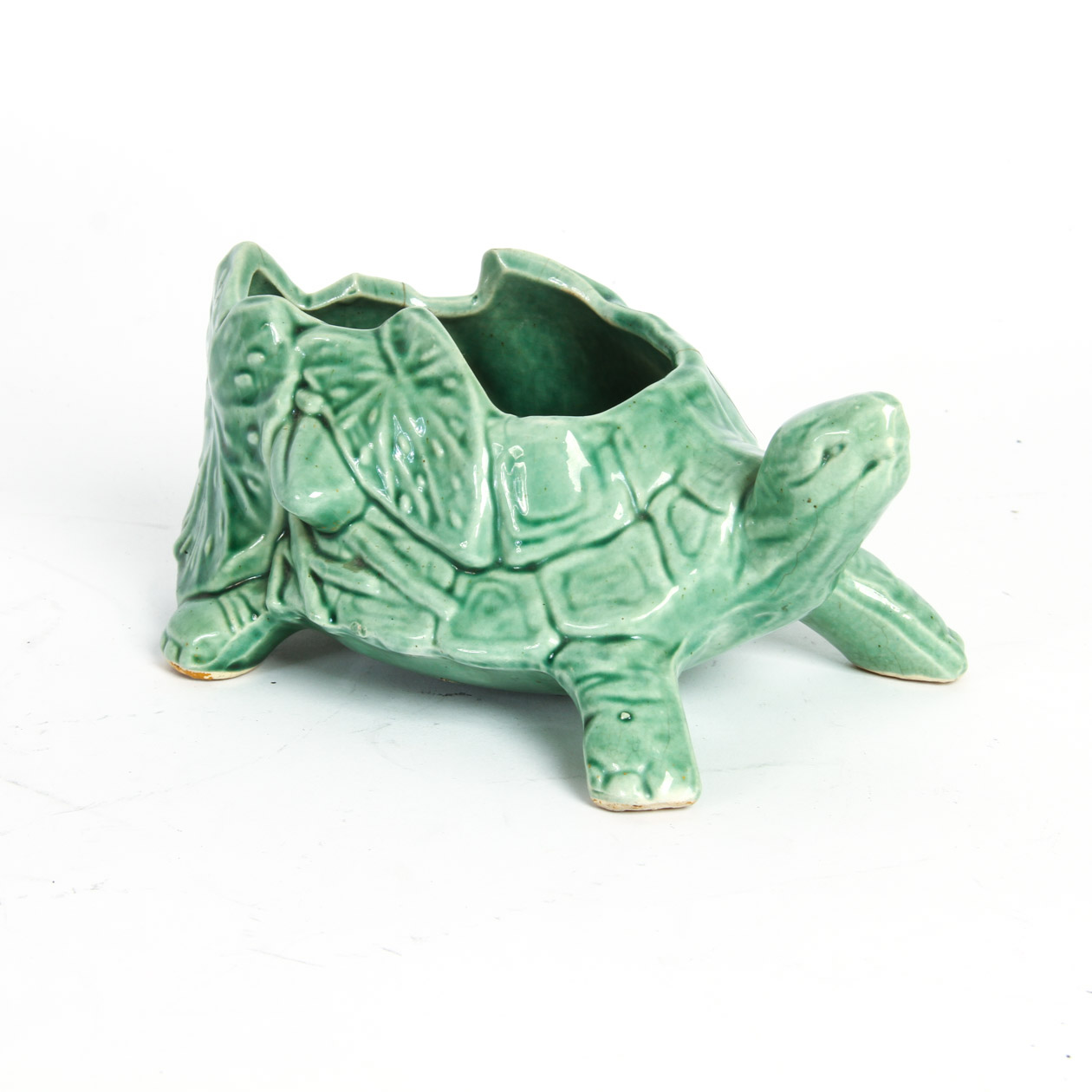 Vintage McCoy Turtle Planter