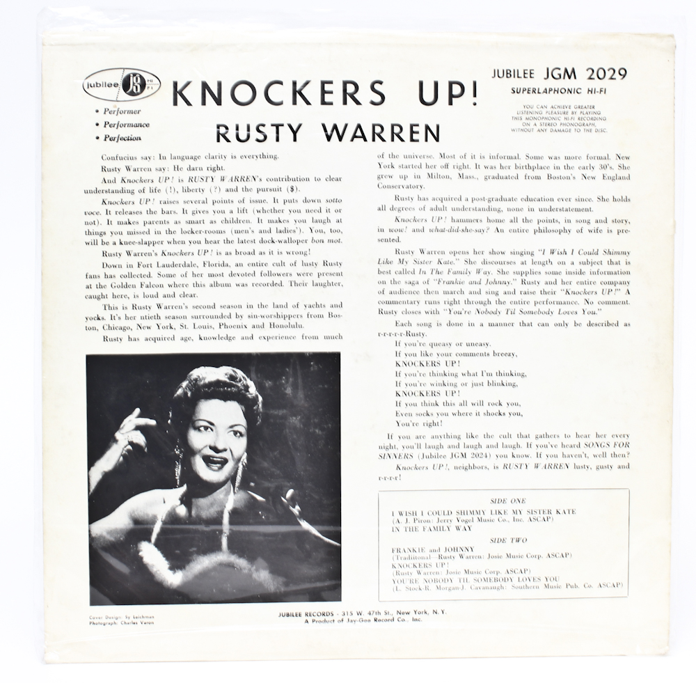 Rusty Warren, Ramsey Lewis and Other Vintage Records