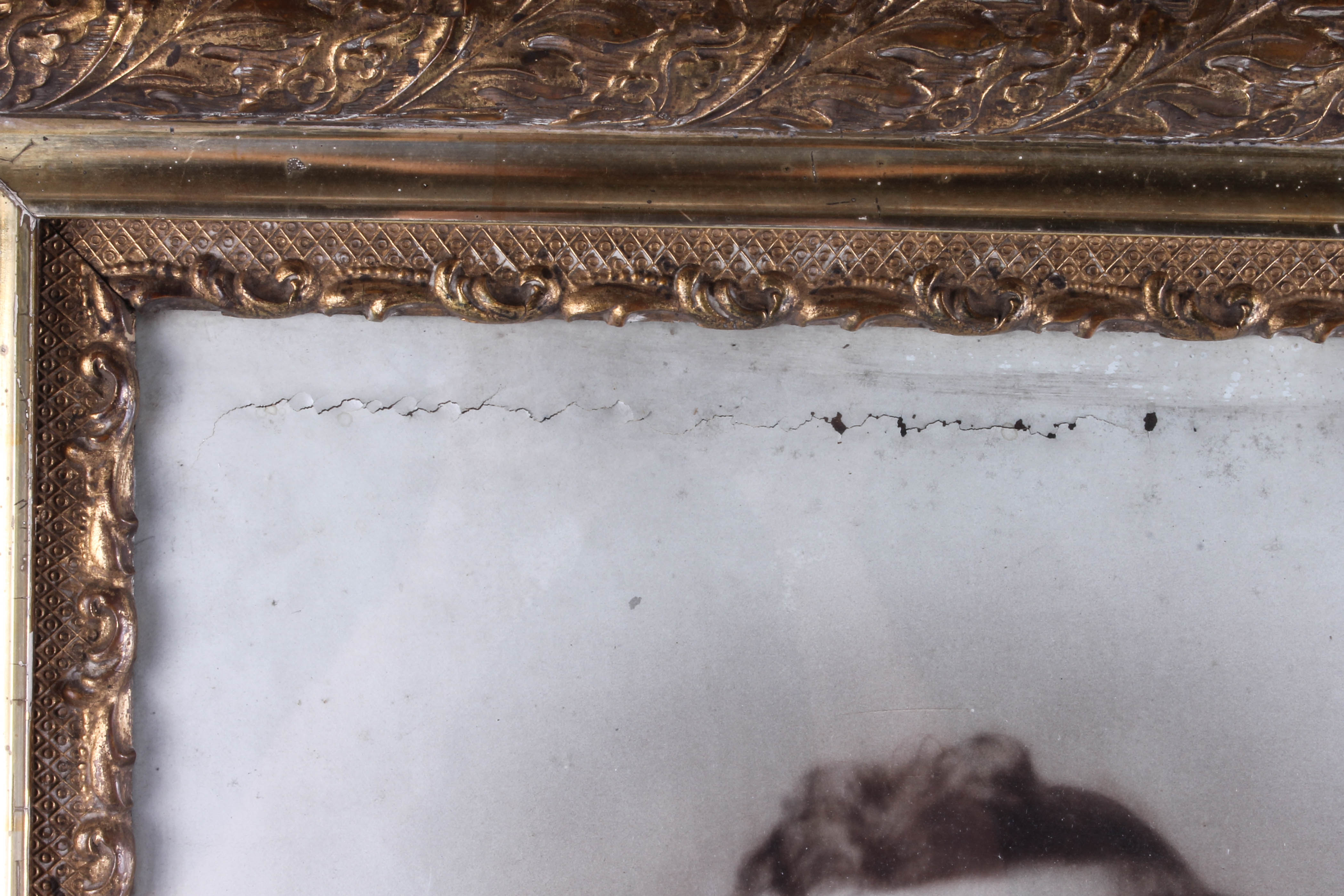 Pair of Vintage Large Framed Portraits