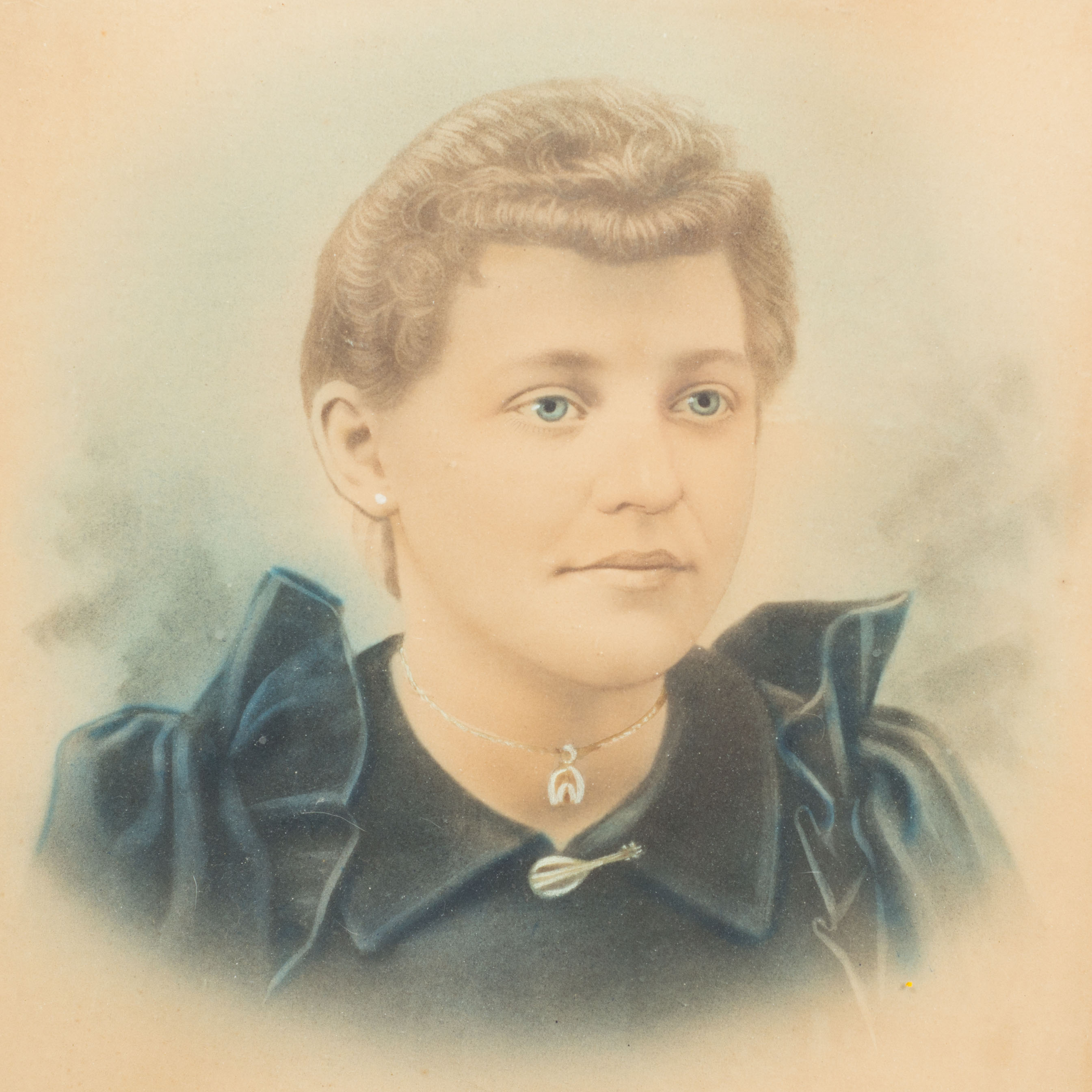 Hand-colored Photograph Portrait of a Lady