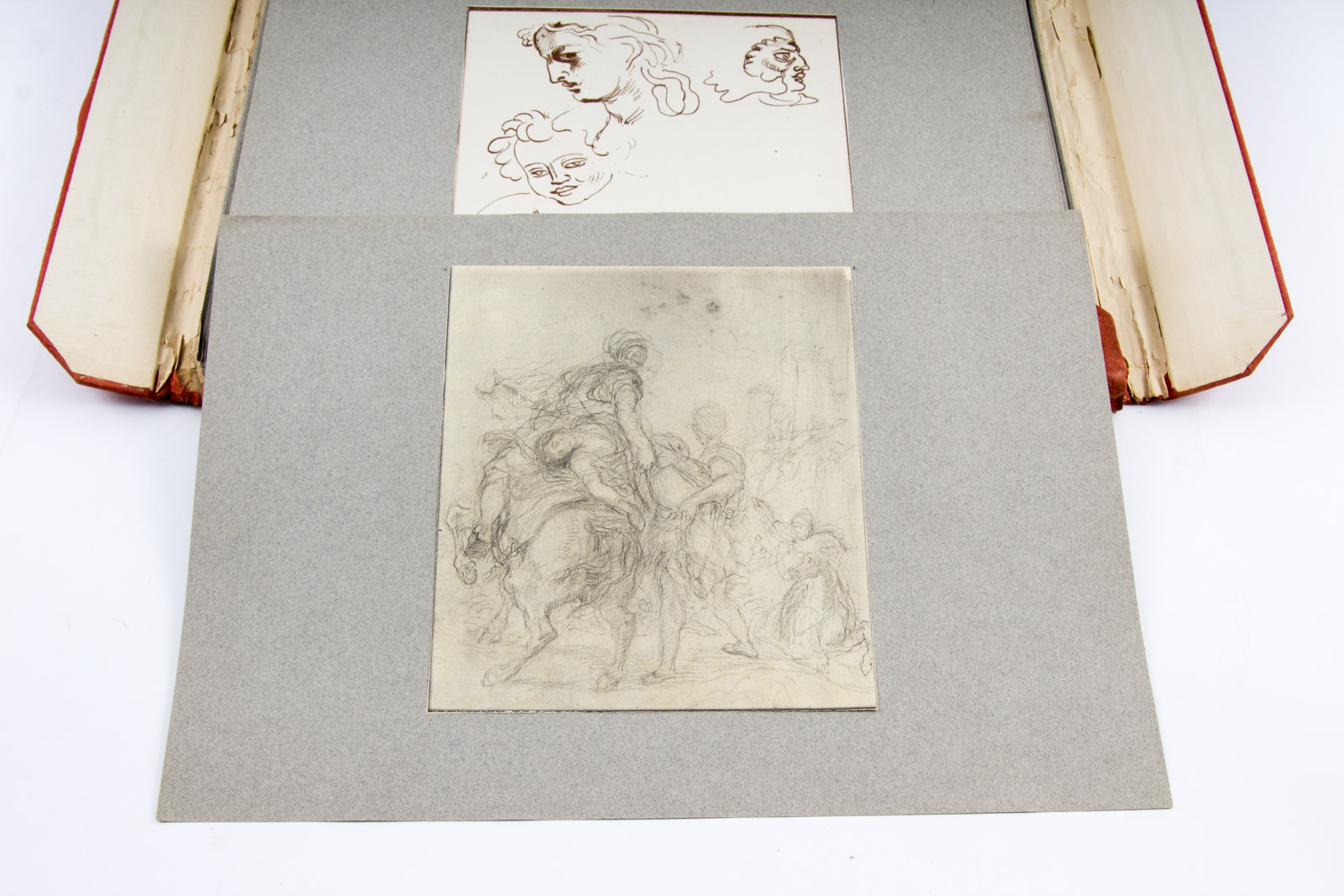 After Eugene Delacroix Vintage Engraving Collection