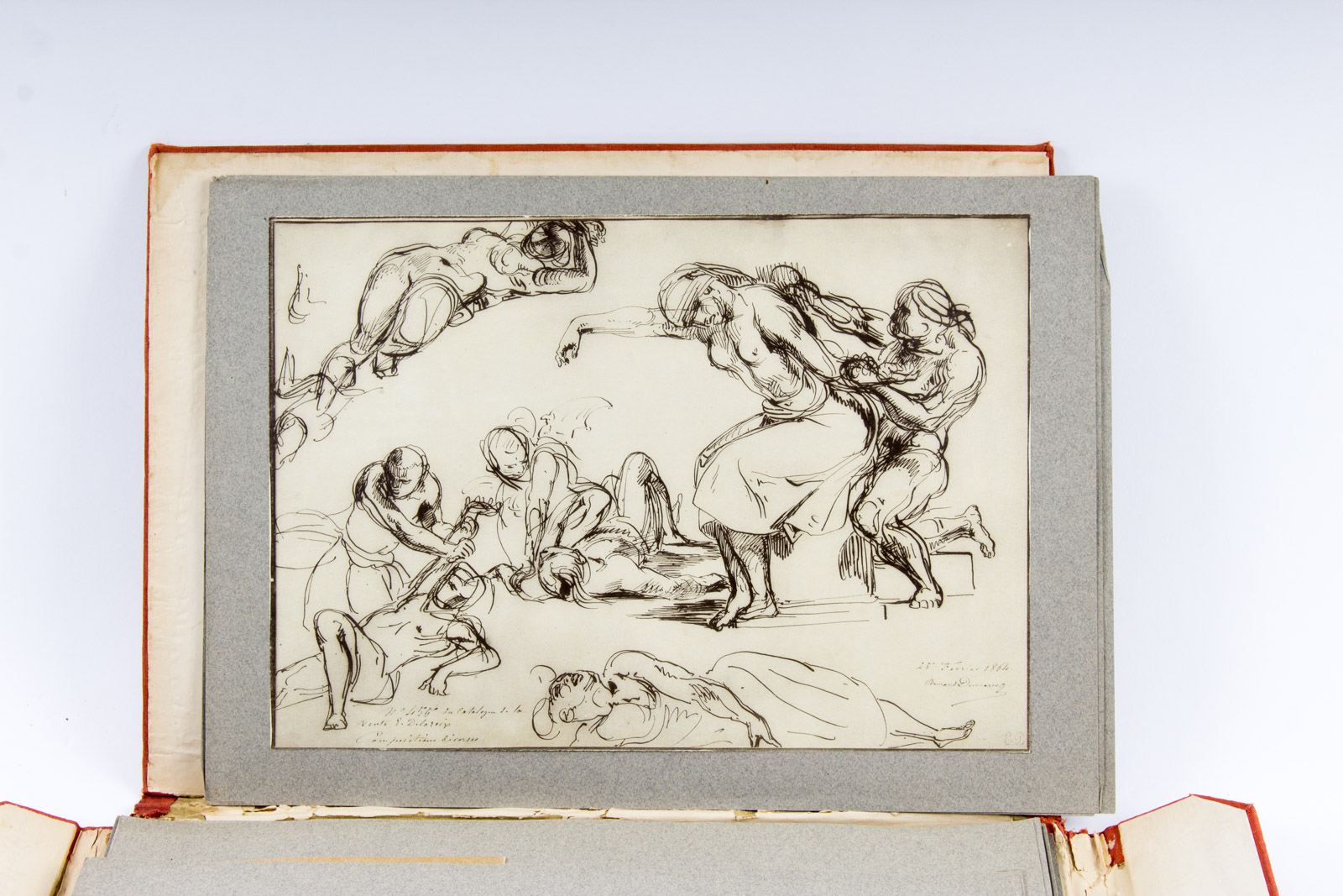 After Eugene Delacroix Vintage Engraving Collection