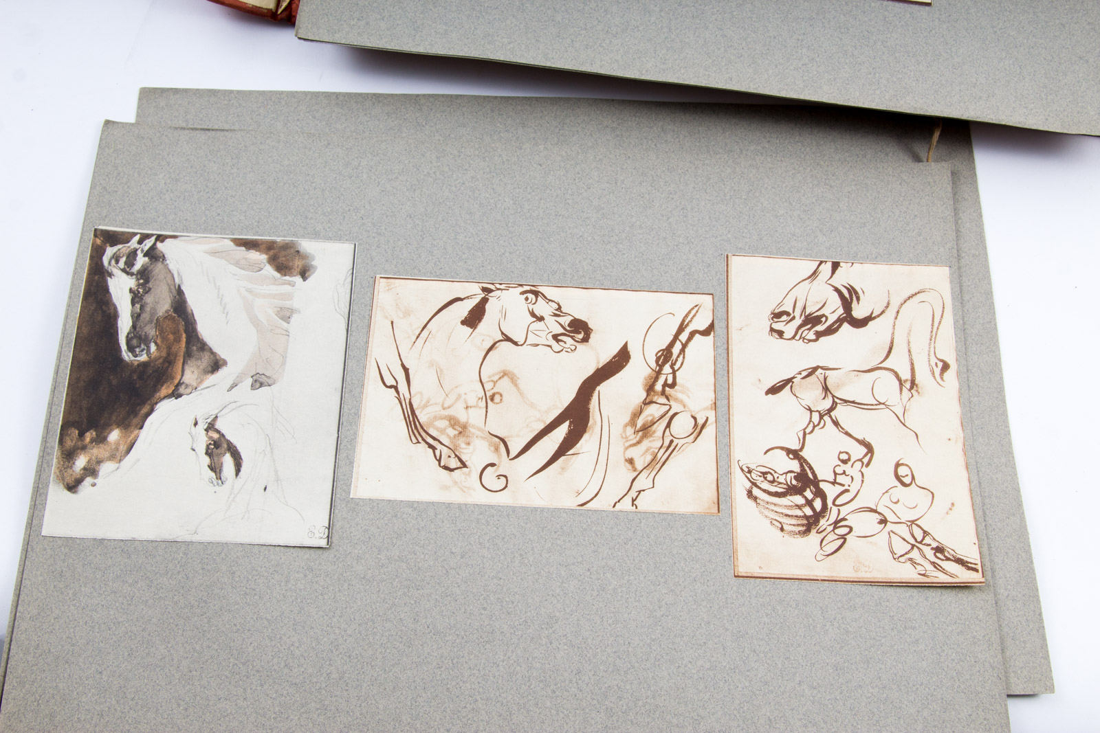 After Eugene Delacroix Vintage Engraving Collection