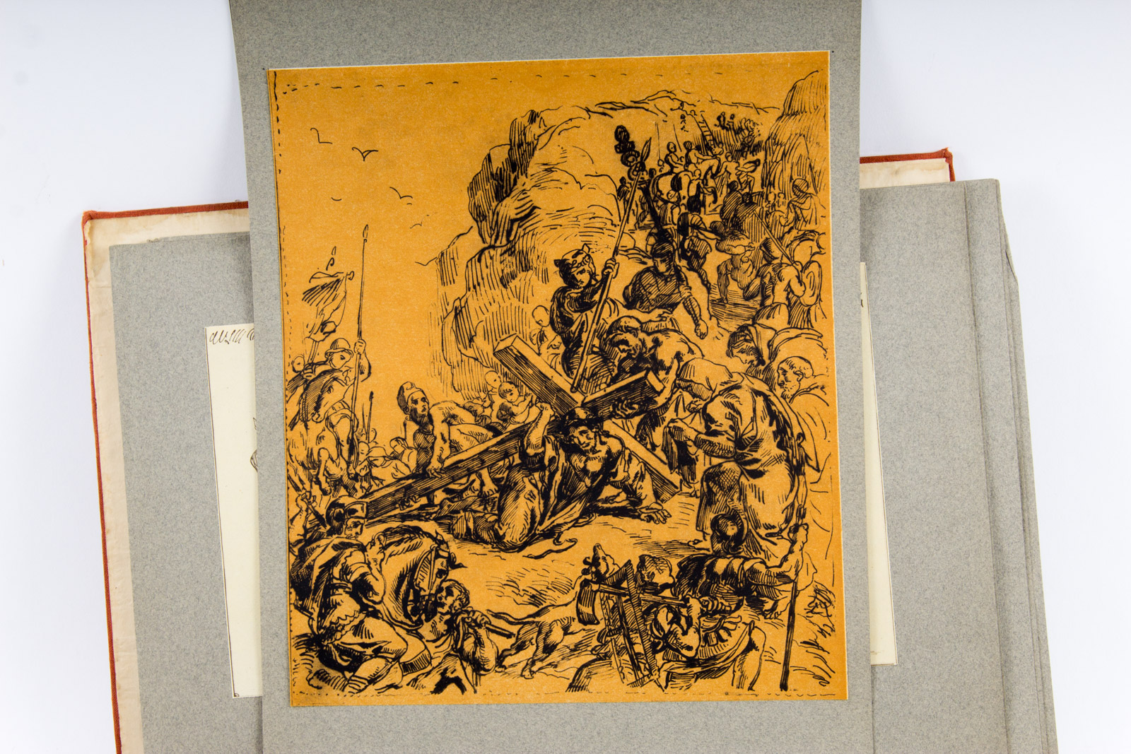 After Eugene Delacroix Vintage Engraving Collection