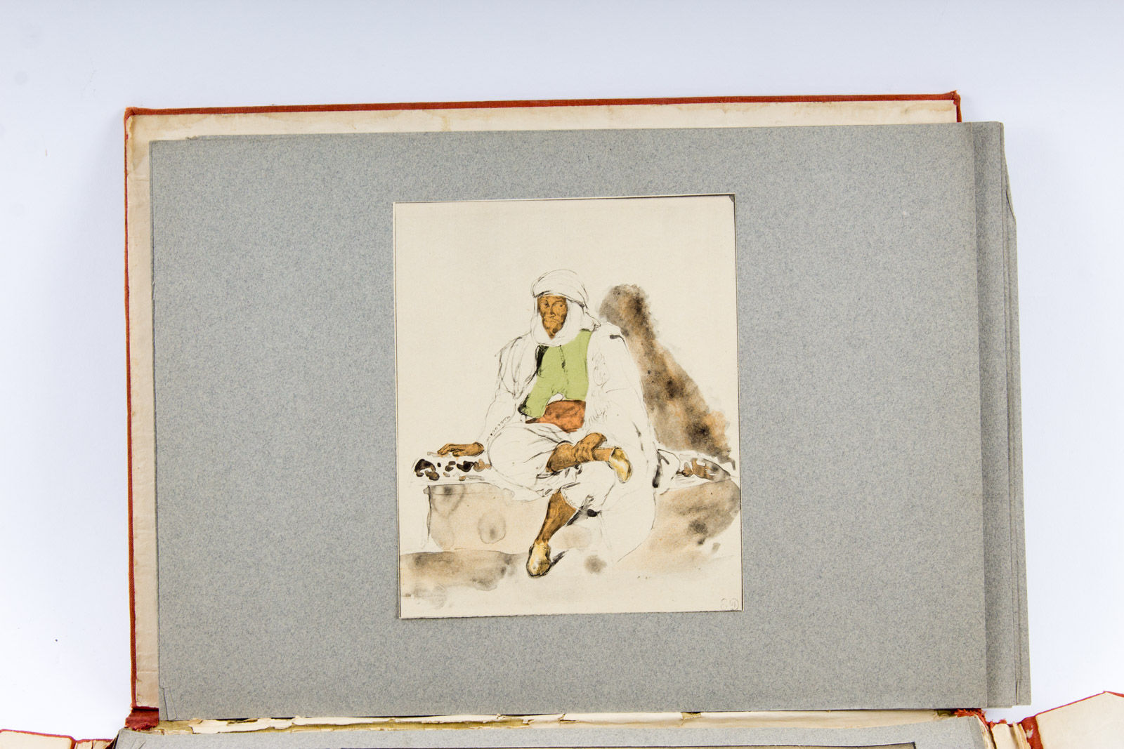 After Eugene Delacroix Vintage Engraving Collection